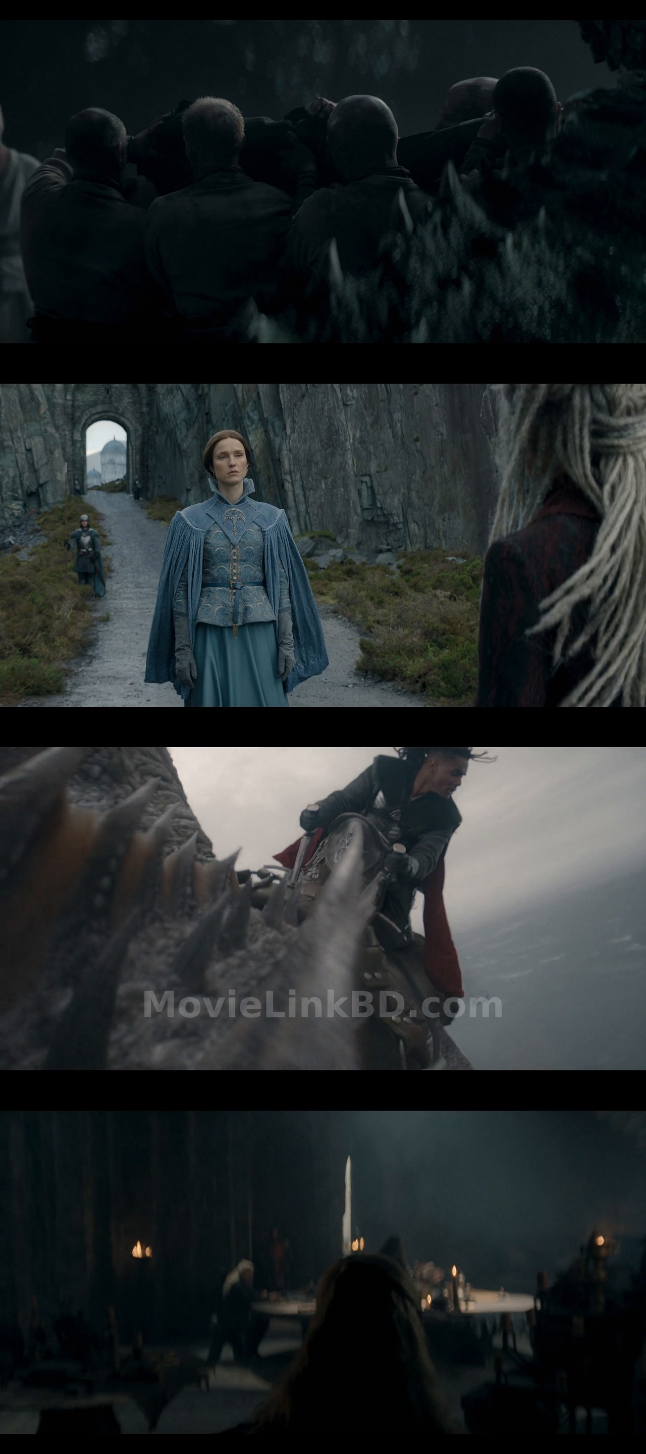 Screenshot of House of the Dragon  [S03 Ep01-02 Added] [ORG Hindi] (2026) &mdash; S03 &bull; English + Hindi on MovieLinkBD