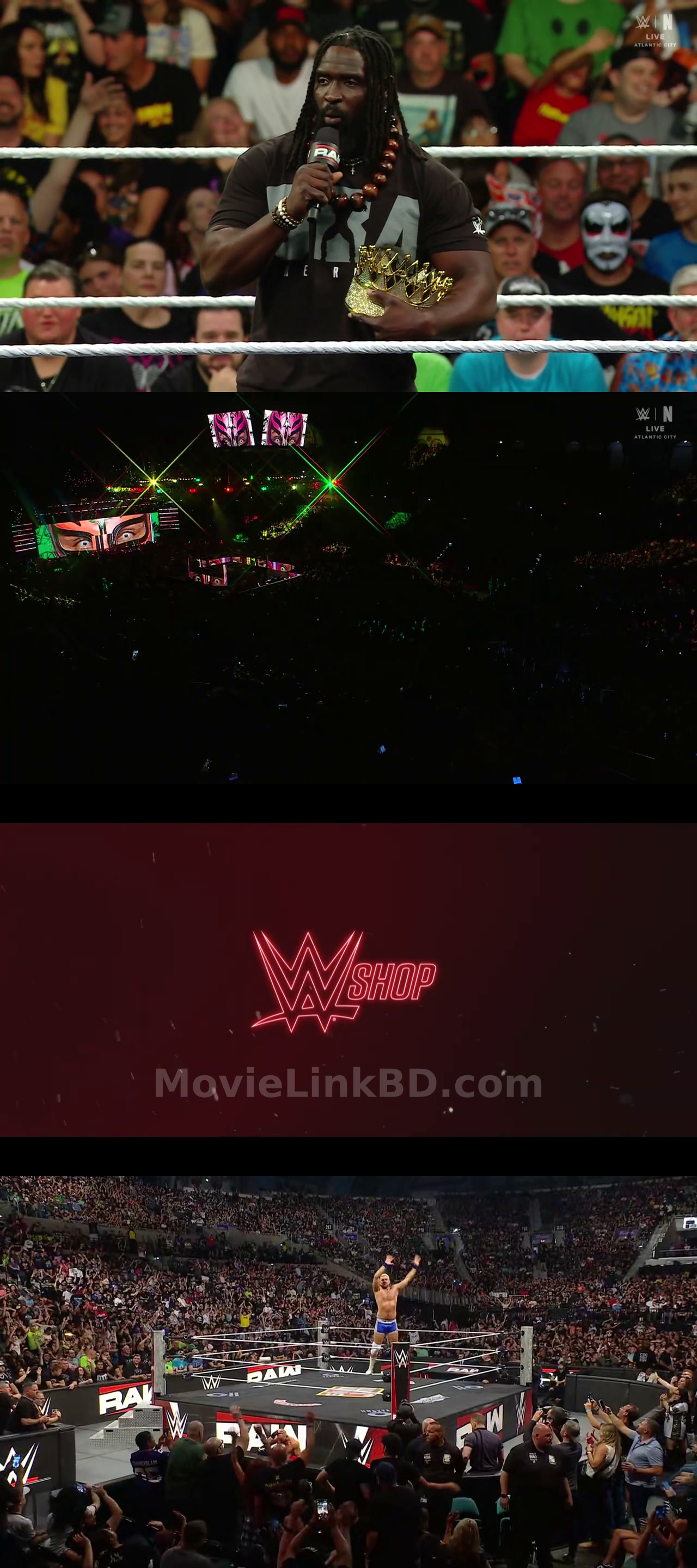 Screenshot of WWE Monday Night Raw (29th-June 2026) &bull; English on MovieLinkBD