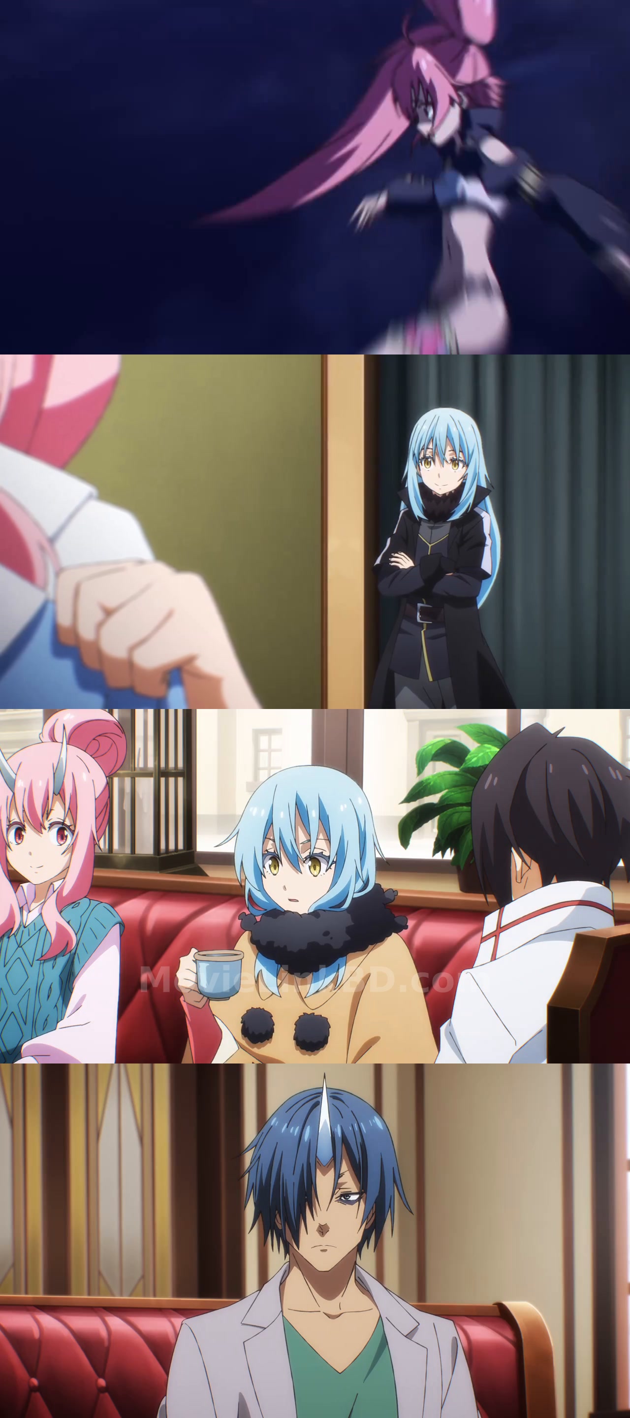Screenshot of That Time I Got Reincarnated as a Slime  S04 [ Episode 1-5 Added ] Hindi ORG (2018) &mdash; S04 &bull; Japanese + Dual Audio + Hindi on MovieLinkBD