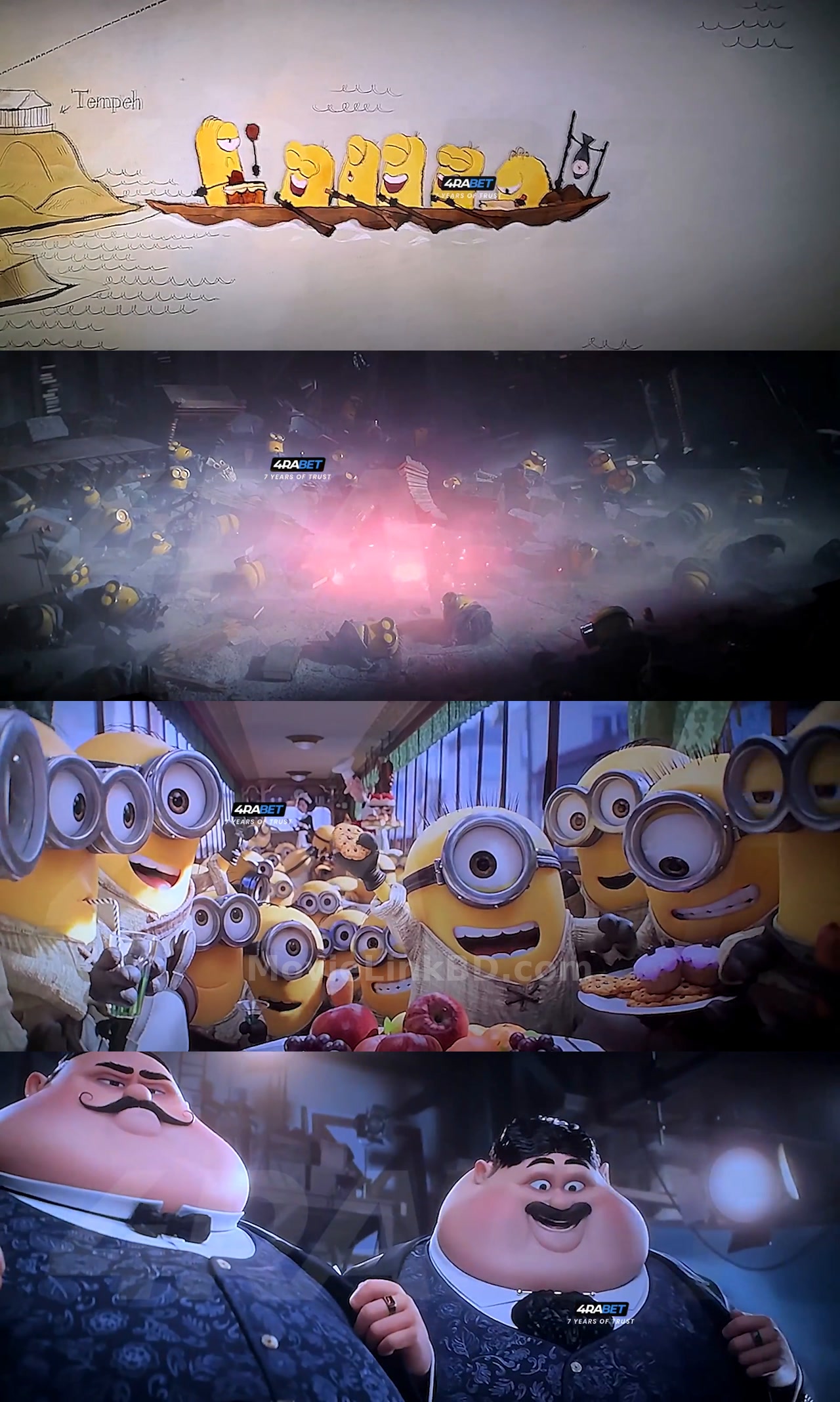 Screenshot of Minions &amp; Monsters  - HDTC [The Best Quality] (2026) &bull; Hindi Dubbed on MovieLinkBD