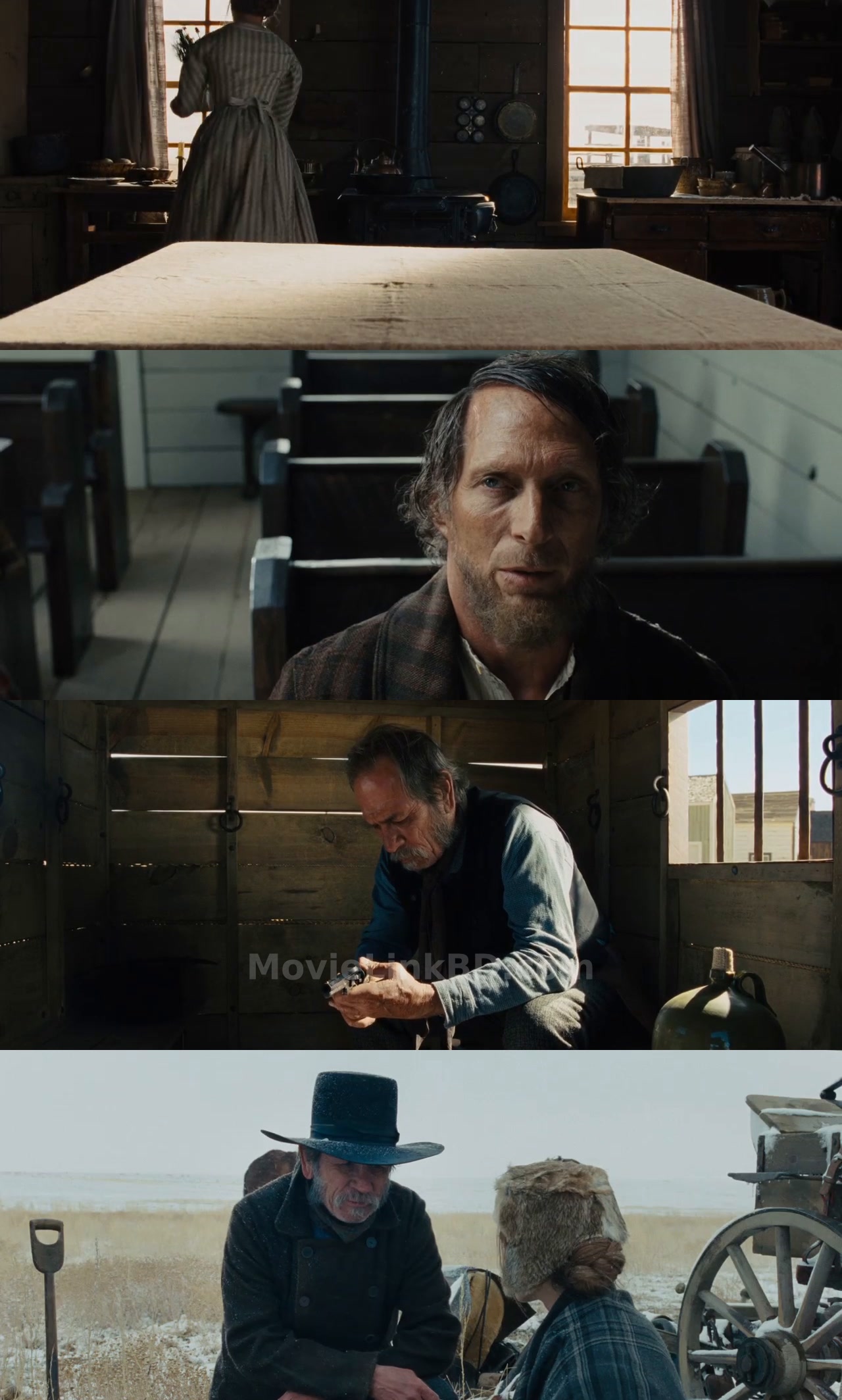 Screenshot of The Homesman  Hindi ORG (2014) &bull; English + Dual Audio + Hindi on MovieLinkBD