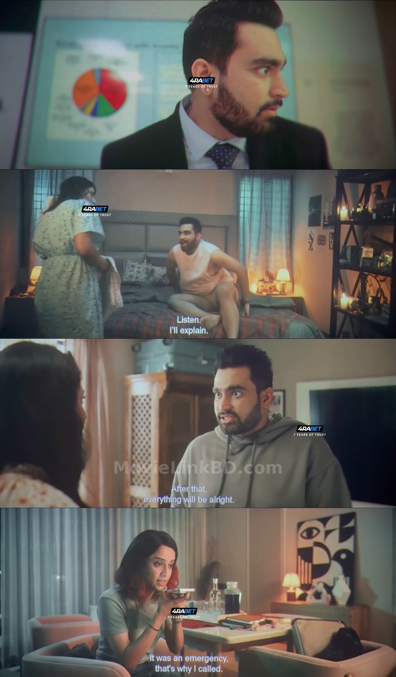 Screenshot of Badhu Alright Che  HDTC [ Best Quality Print ] (2026) &bull; Hindi Dubbed on MovieLinkBD