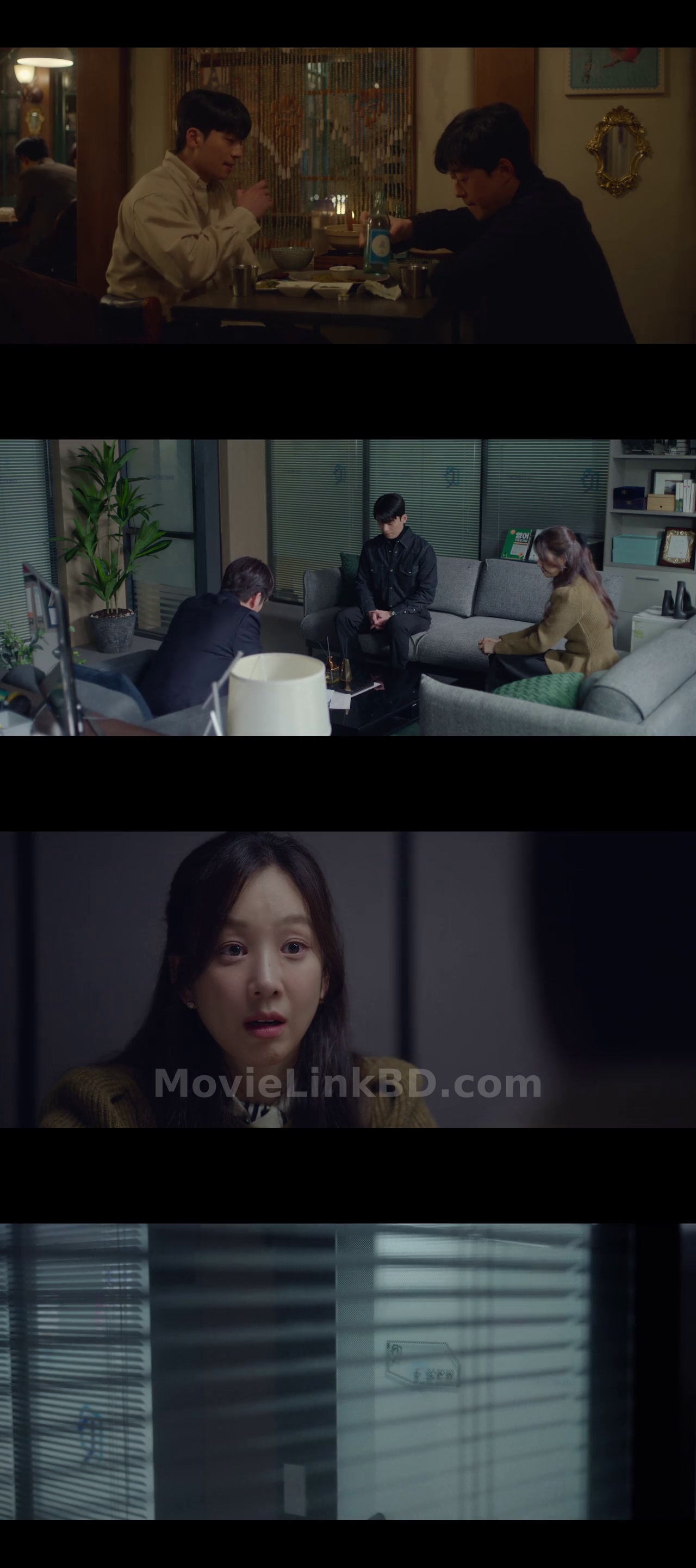 Screenshot of The Midnight Romance in Hagwon  S01 Complete (2024) &mdash; S01 &bull; Hindi + Korean on MovieLinkBD