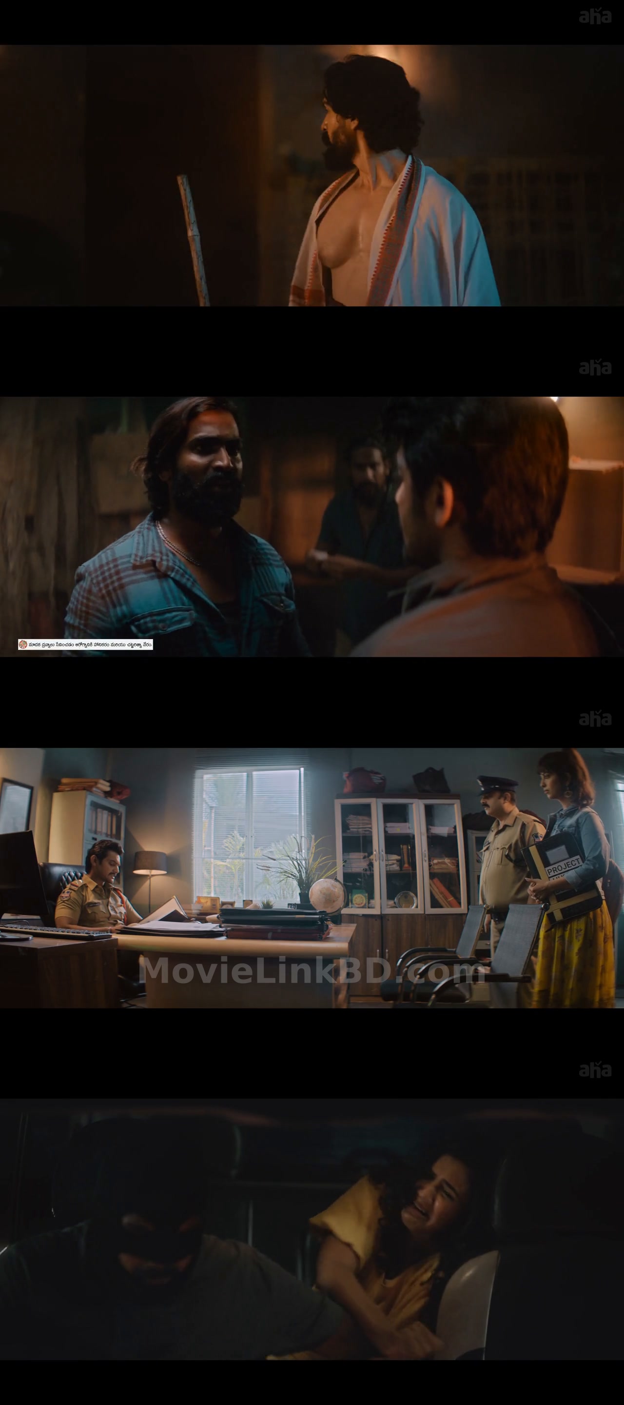 Screenshot of Shanmukha  [ORG Hindi] (2025) &bull; Hindi + Telugu on MovieLinkBD