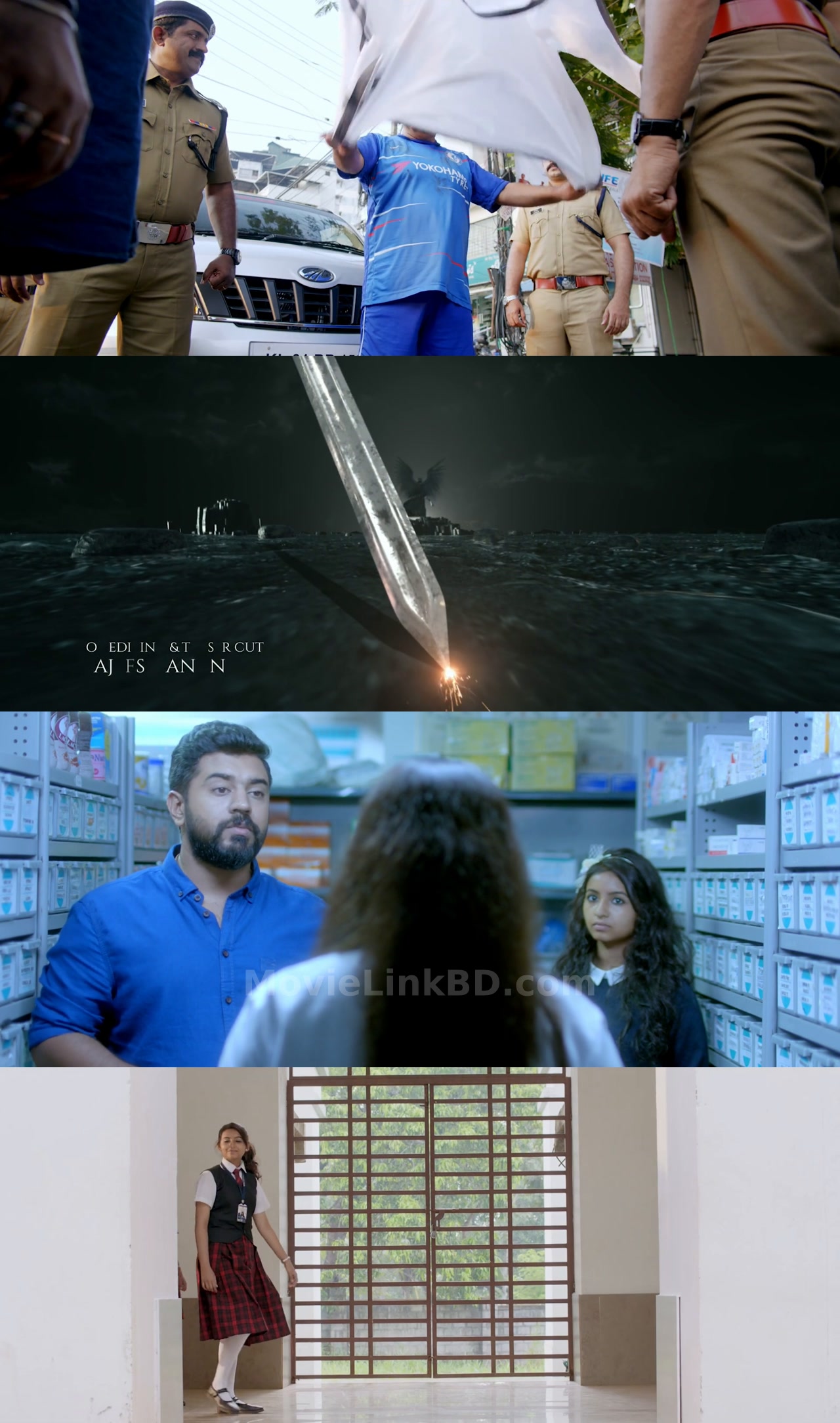Screenshot of Mikhael (2019) &bull; Hindi + Malayalam on MovieLinkBD
