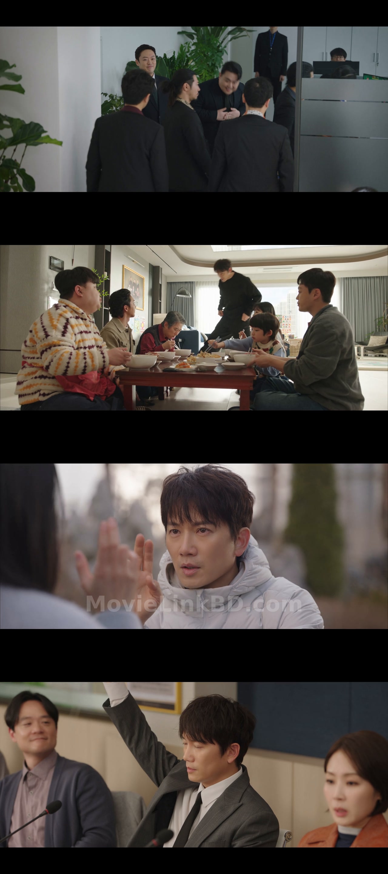 Screenshot of The Apartment Job  S01 [Ep01-04 Added] [ORG Hindi] (2026) &mdash; S01 &bull; Hindi + Korean + English on MovieLinkBD