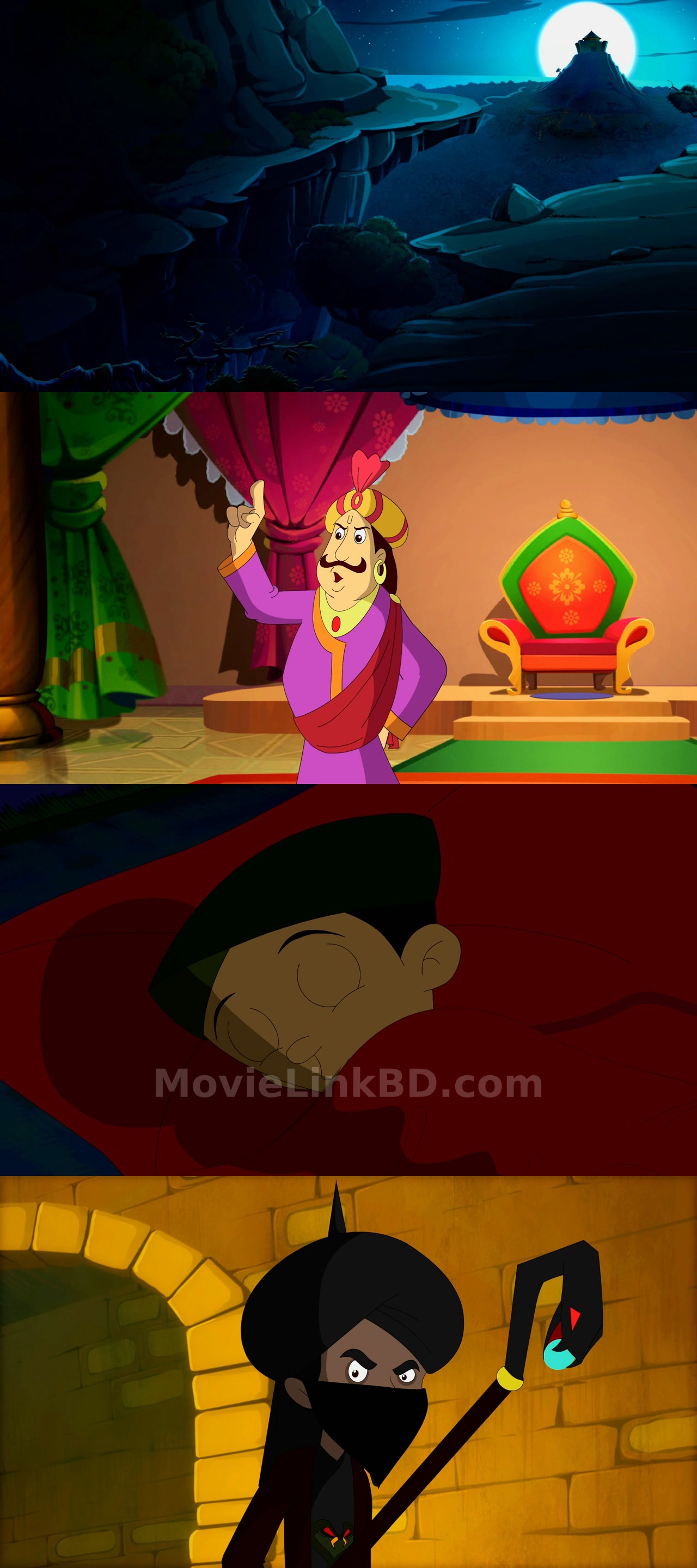 Screenshot of Chhota Bheem and the Curse of Damyaan (2012) &bull; Hindi on MovieLinkBD