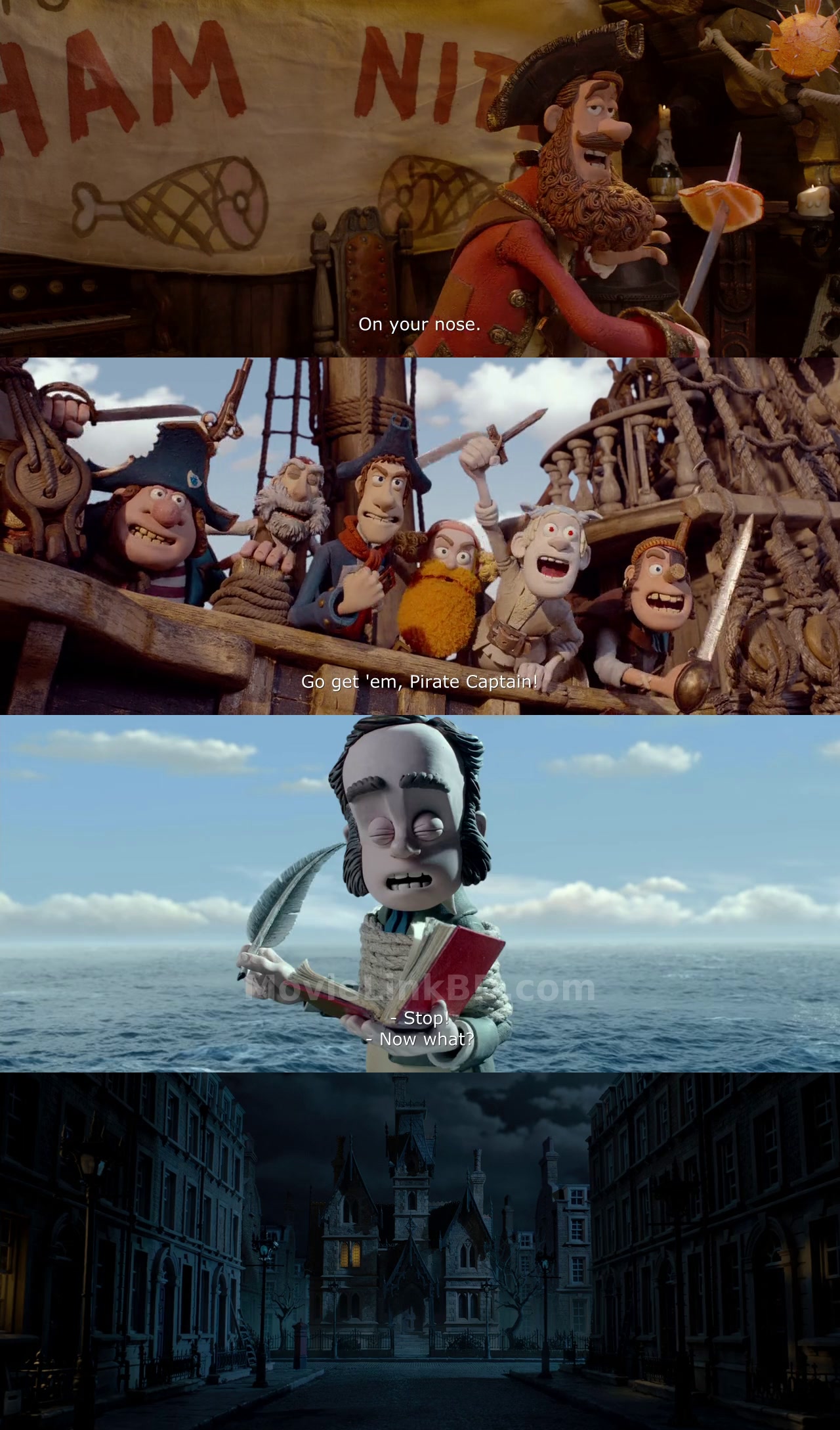 Screenshot of The Pirates! In an Adventure with Scientists! (2012) &bull; English on MovieLinkBD