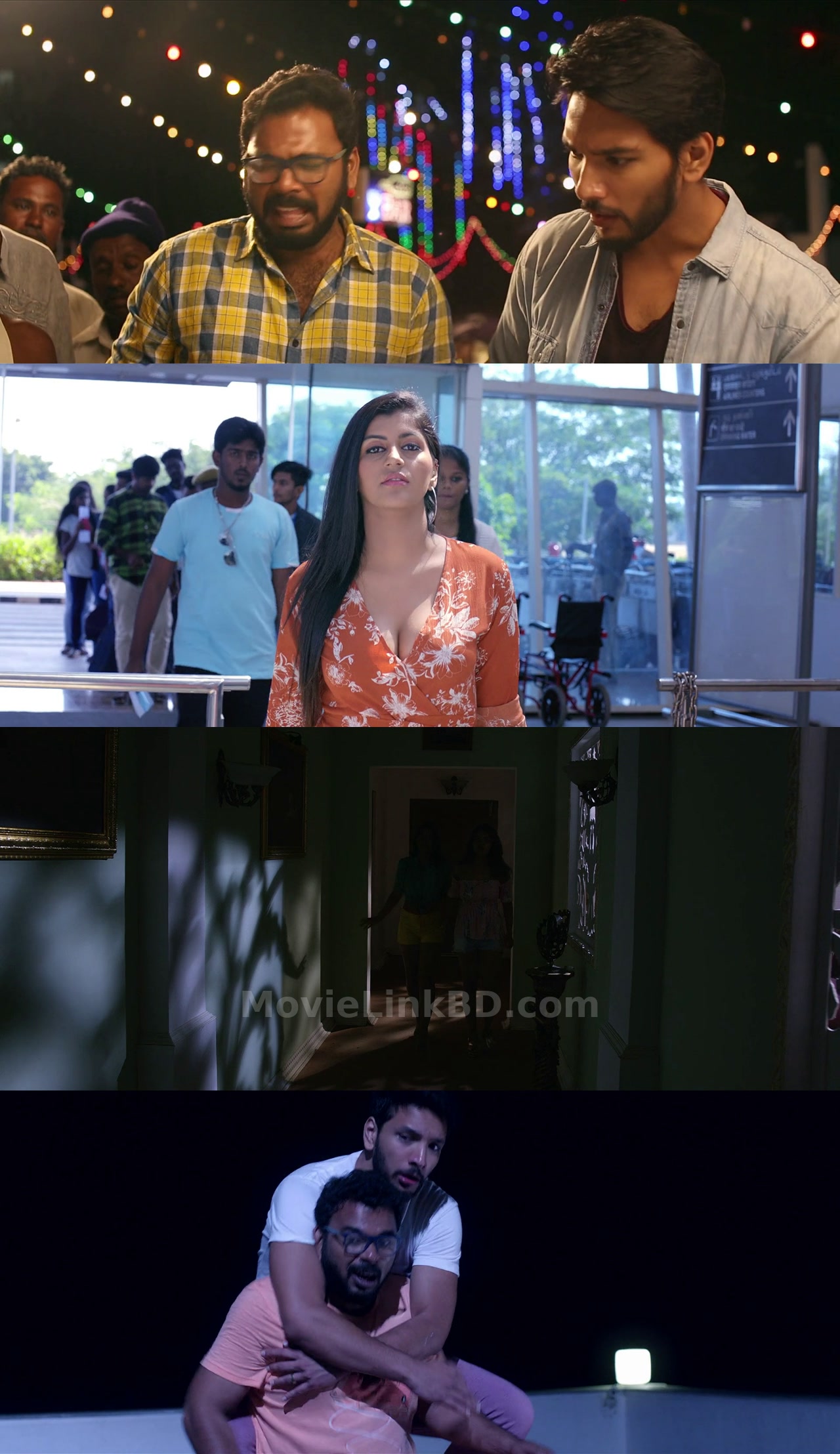 Screenshot of The return of Rajmahal  - Iruttu Araiyil Murattu Kuththu (2018) &bull; Hindi Dubbed on MovieLinkBD