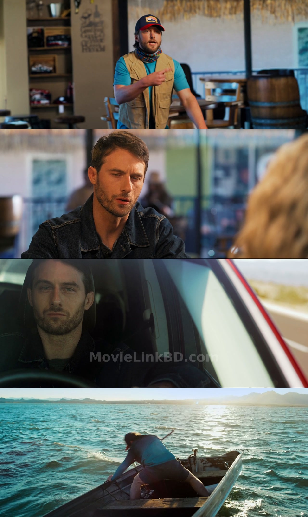 Screenshot of Shark Warning! (2026) &bull; Hindi + English on MovieLinkBD