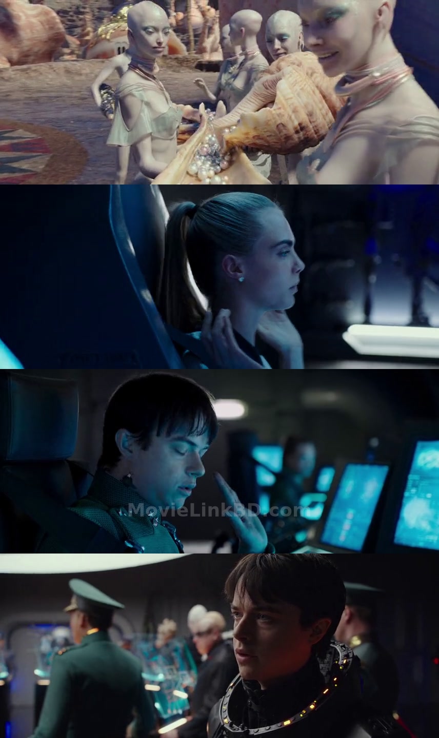 Screenshot of Valerian and the City of a Thousand Planets (2017) &bull; Hindi + English on MovieLinkBD
