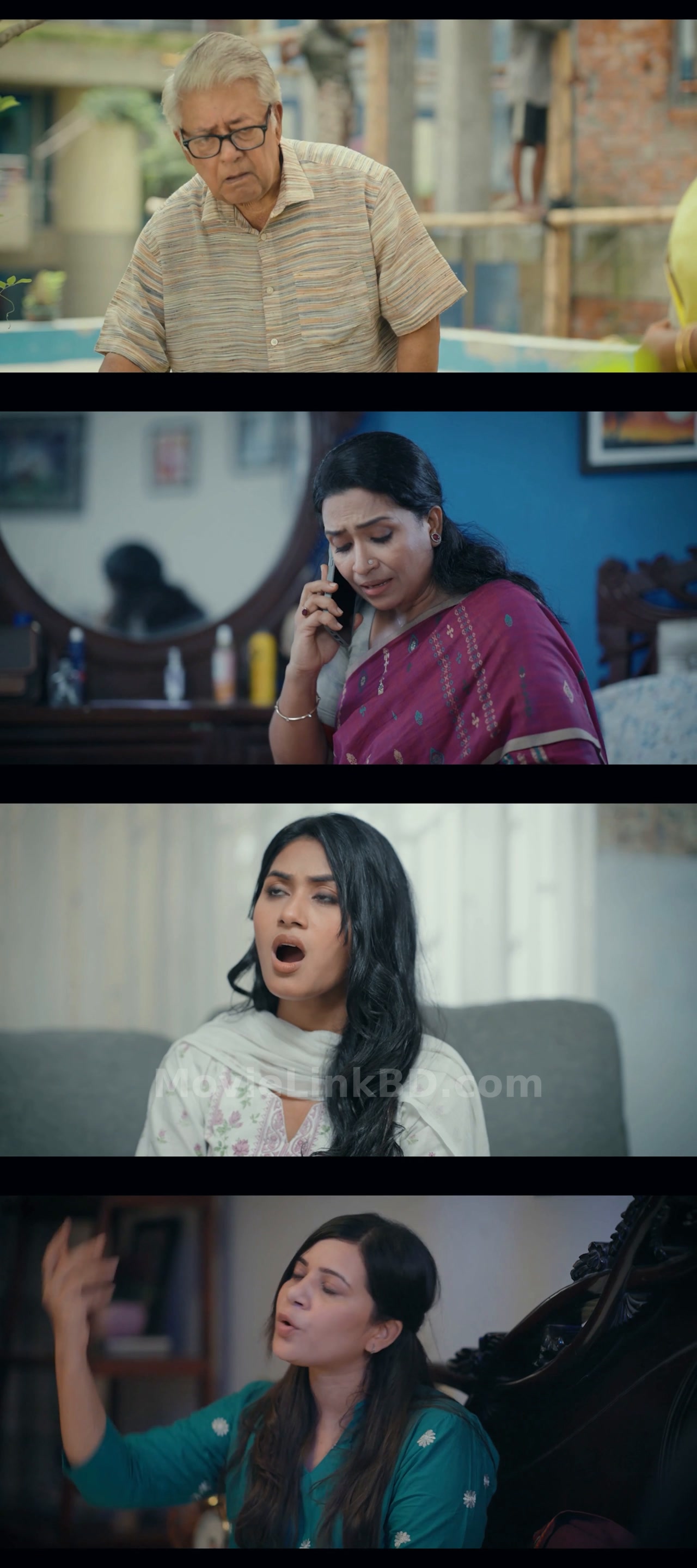 Screenshot of Pakhir Basha  Full HD (2026) &bull; Bangla on MovieLinkBD