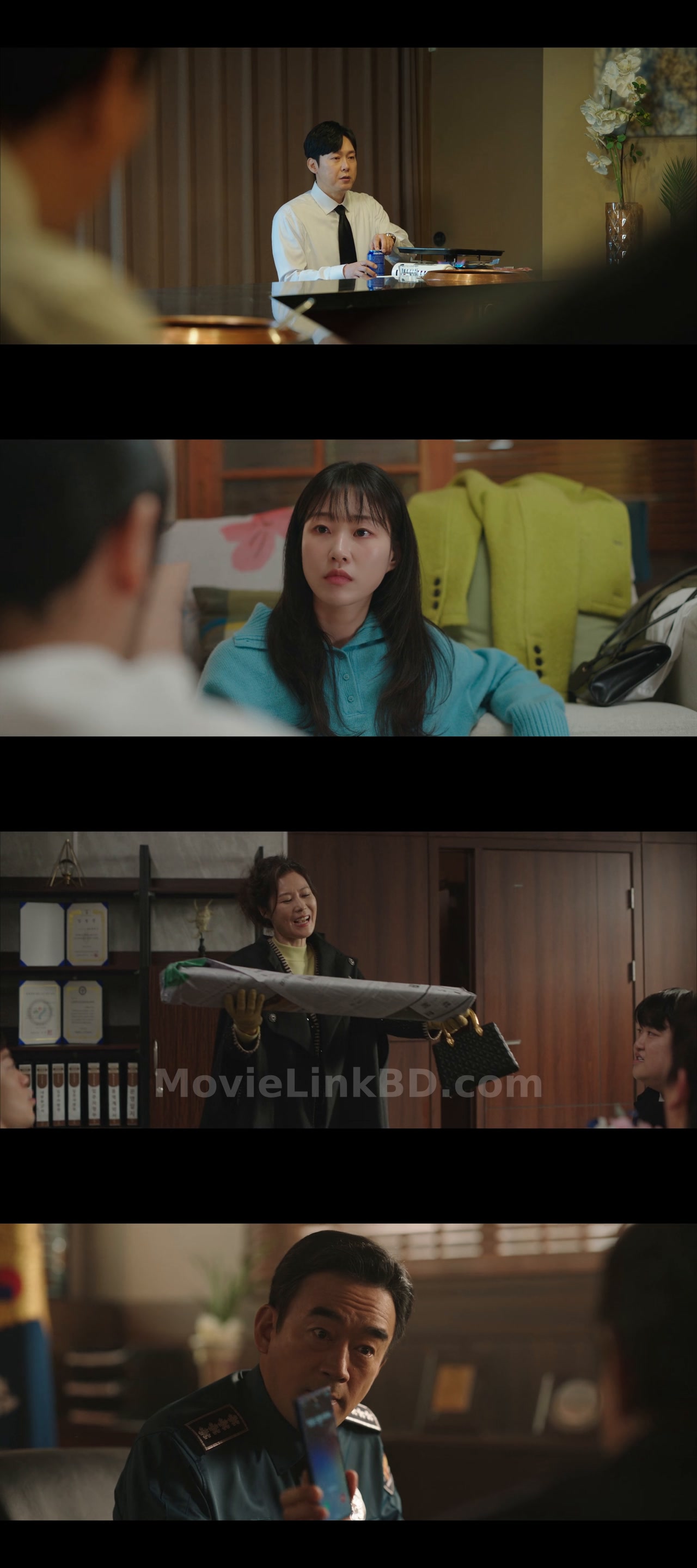 Screenshot of The Apartment Job  S01 [Ep01-05 Added] [ORG Hindi] (2026) &mdash; S01 &bull; Hindi + Korean + English on MovieLinkBD