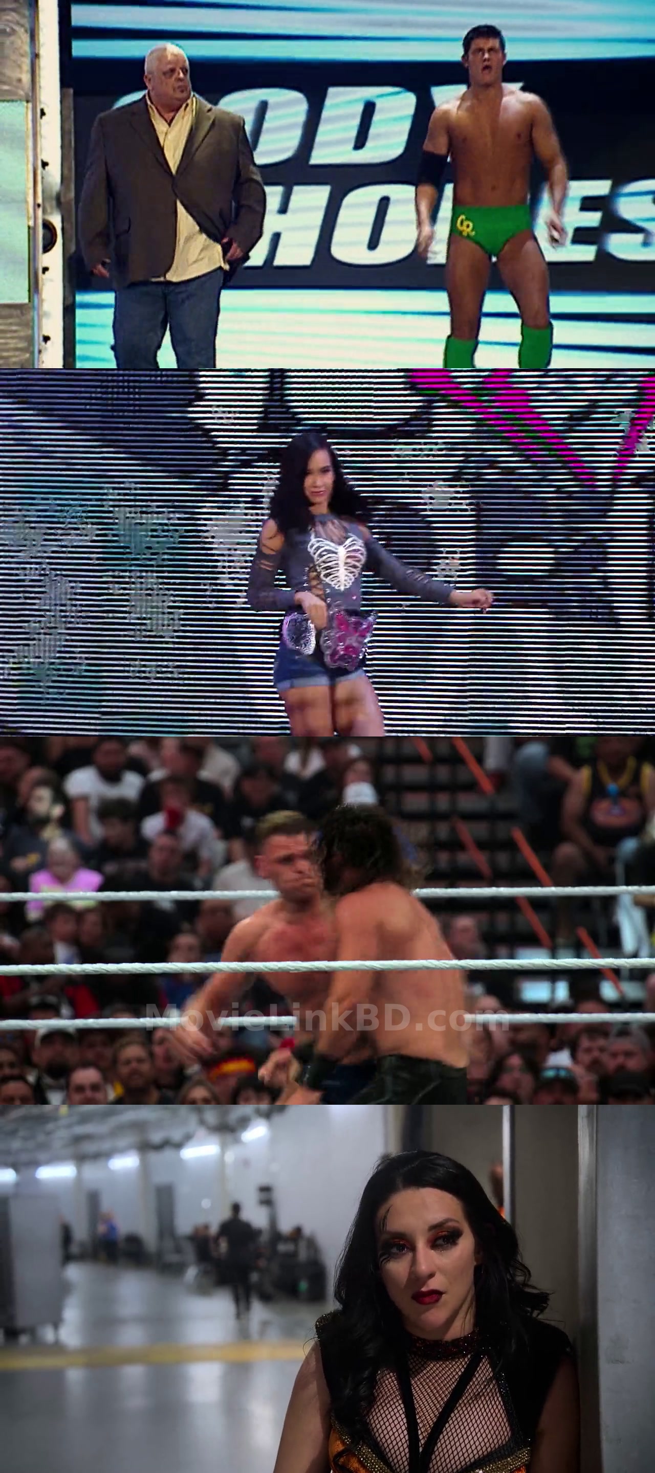Screenshot of WWE: Unreal  Season 3 complete (2026) on MovieLinkBD
