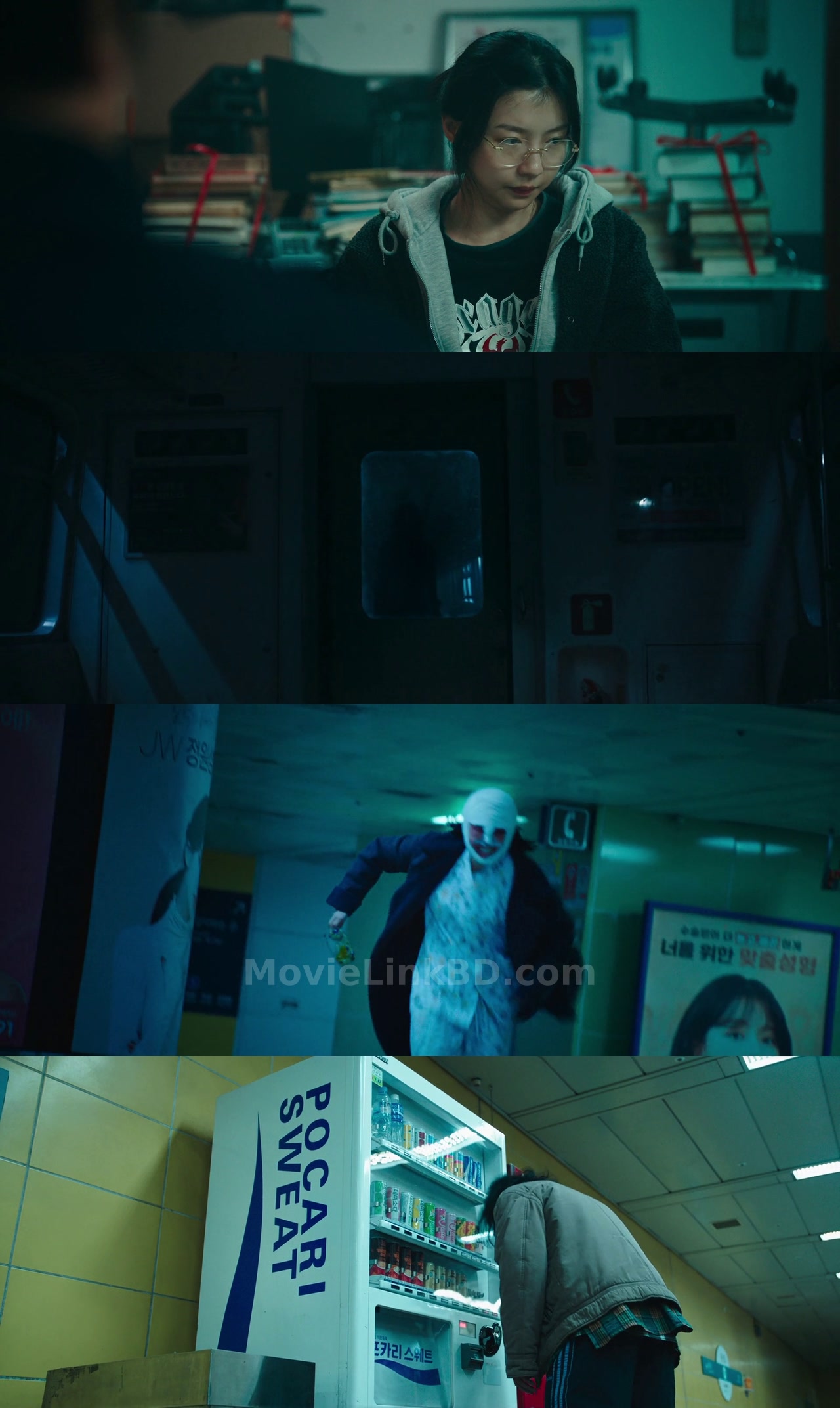 Screenshot of Ghost Train  [ORG Hindi] (2024) &bull; Korean + Hindi + English + Tamil + Telugu on MovieLinkBD