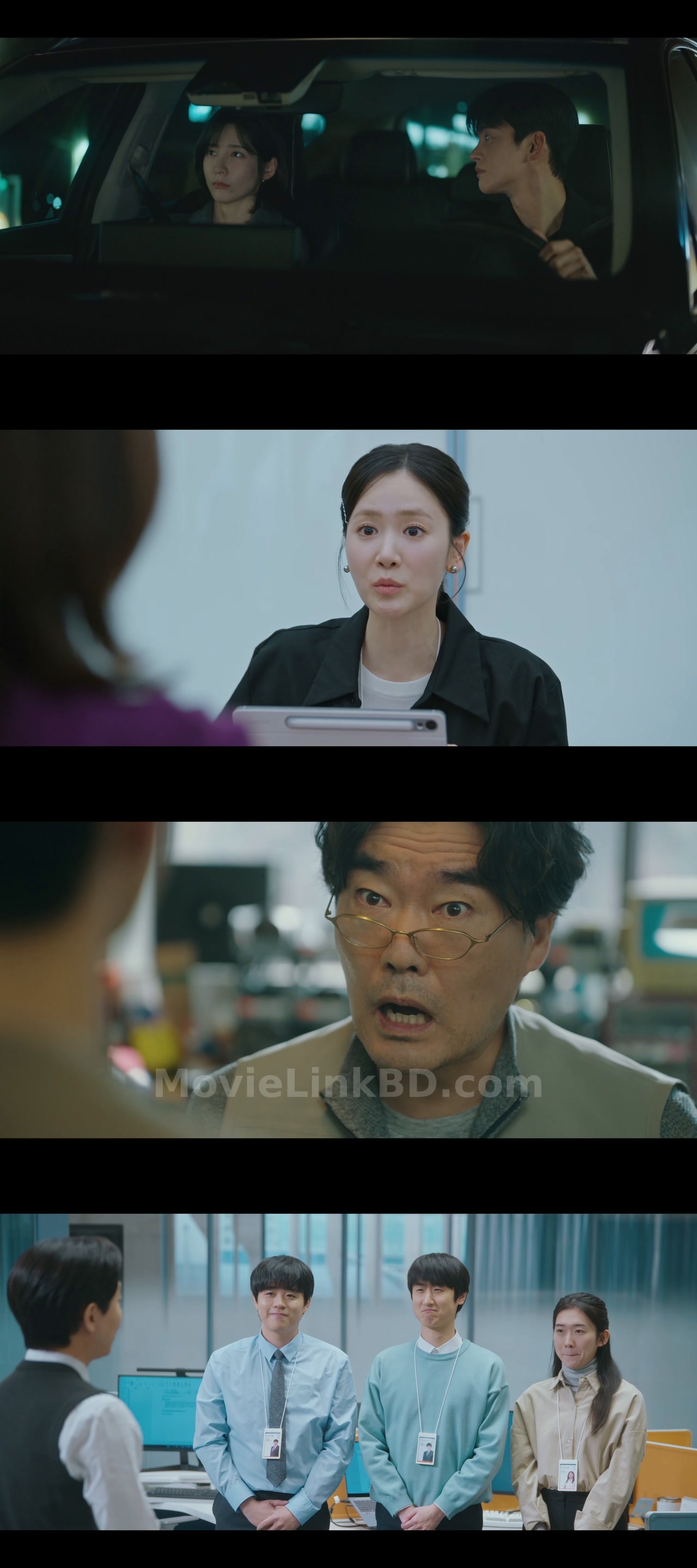 Screenshot of See You at Work Tomorrow!  Season 1 [Ep01-12 Added] [ORG Hindi] (2026) &bull; Hindi + English + Korean on MovieLinkBD
