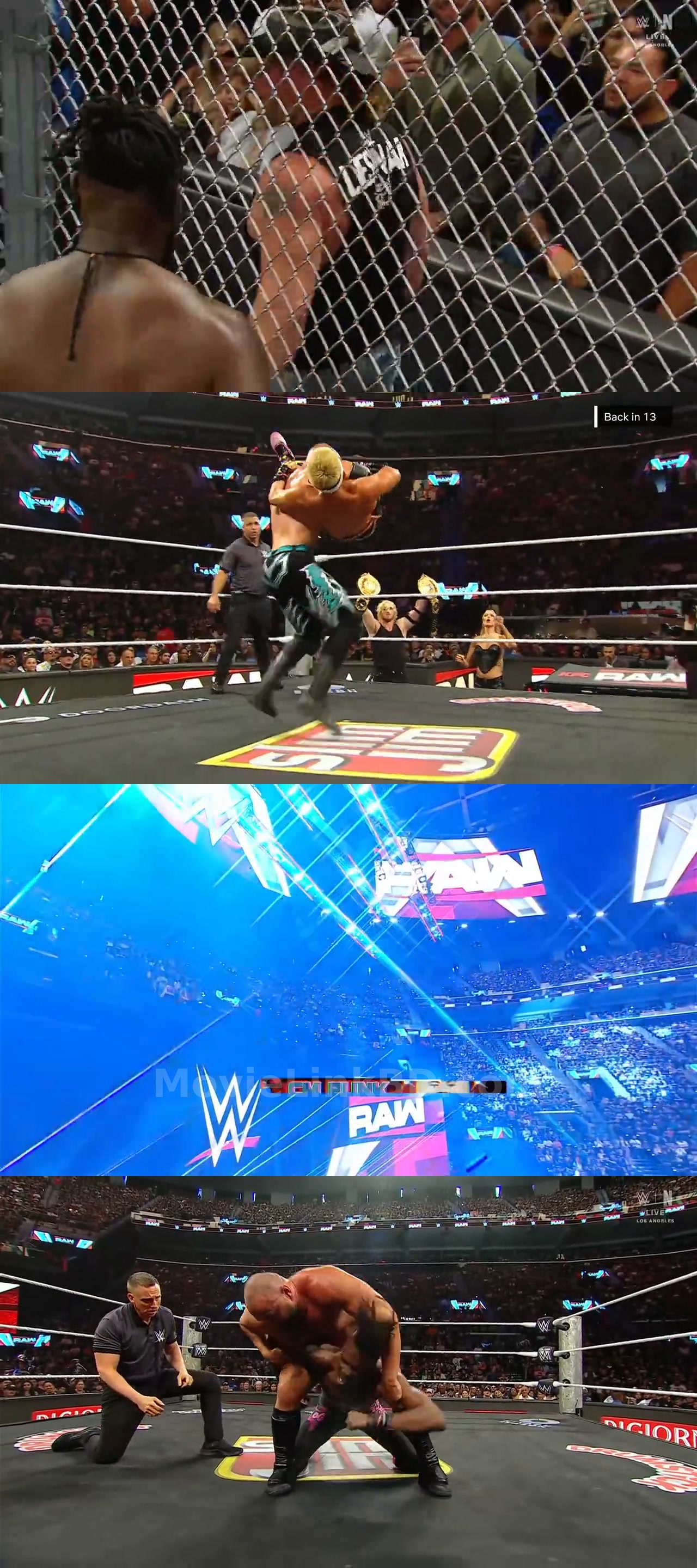 Screenshot of ShowsWWE Monday Night Raw (27th July 2026) &bull; English on MovieLinkBD