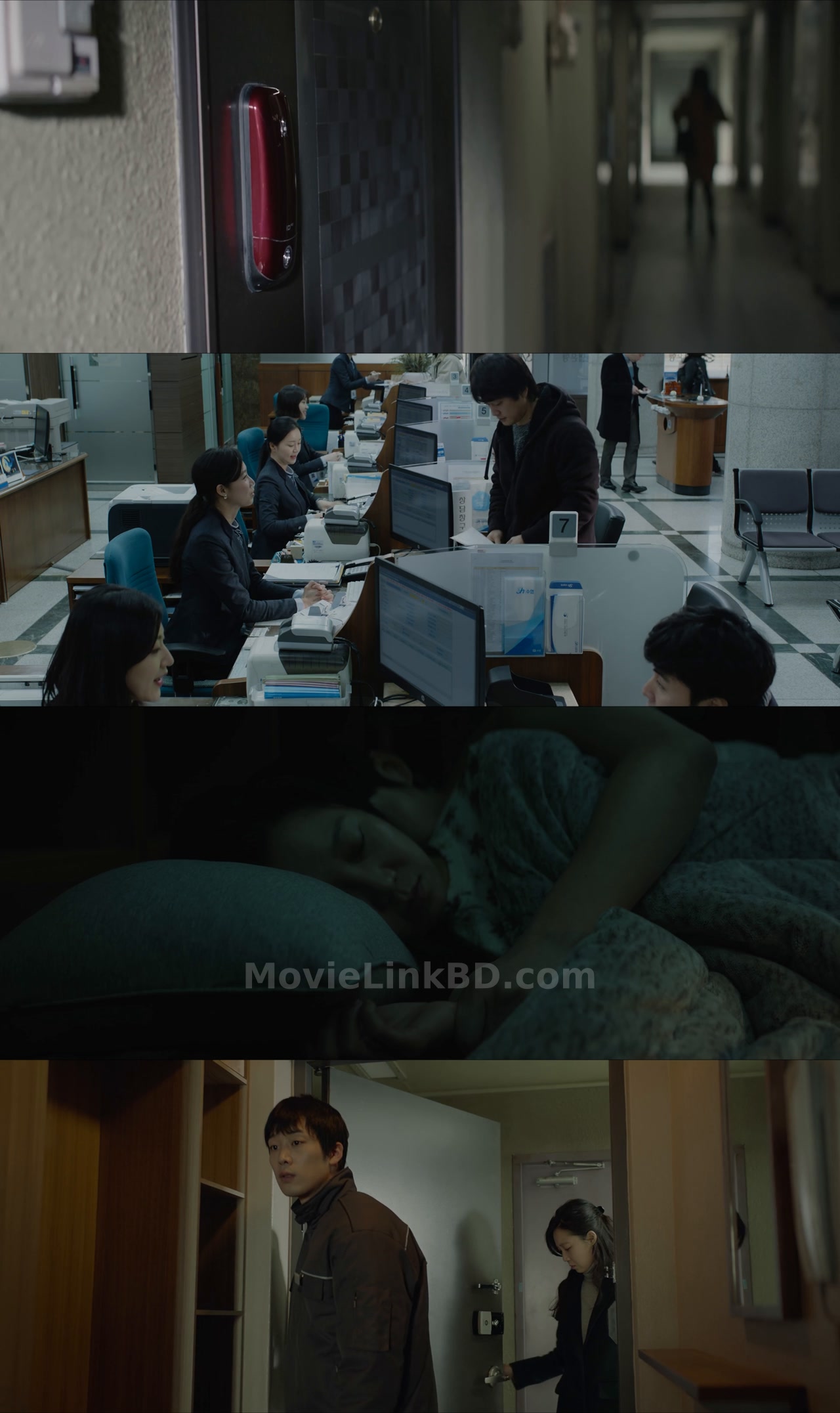 Screenshot of Door Lock (2018) &bull; Korean + Hindi on MovieLinkBD