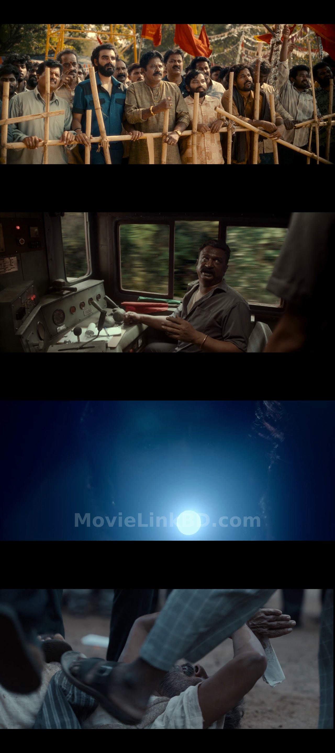 Screenshot of Peddi  Full HD Hindi ORG (2026) &bull; Hindi + Telugu + Dual Audio on MovieLinkBD
