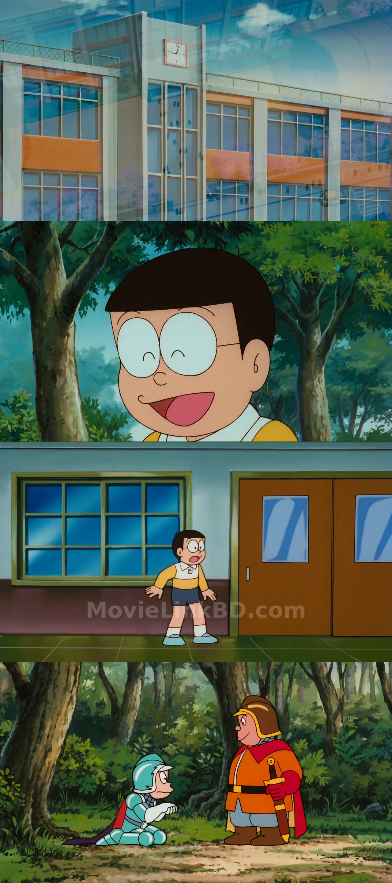Screenshot of Doraemon: Nobita's Three Visionary Swordsmen (1994) &bull; Hindi + Japanese on MovieLinkBD