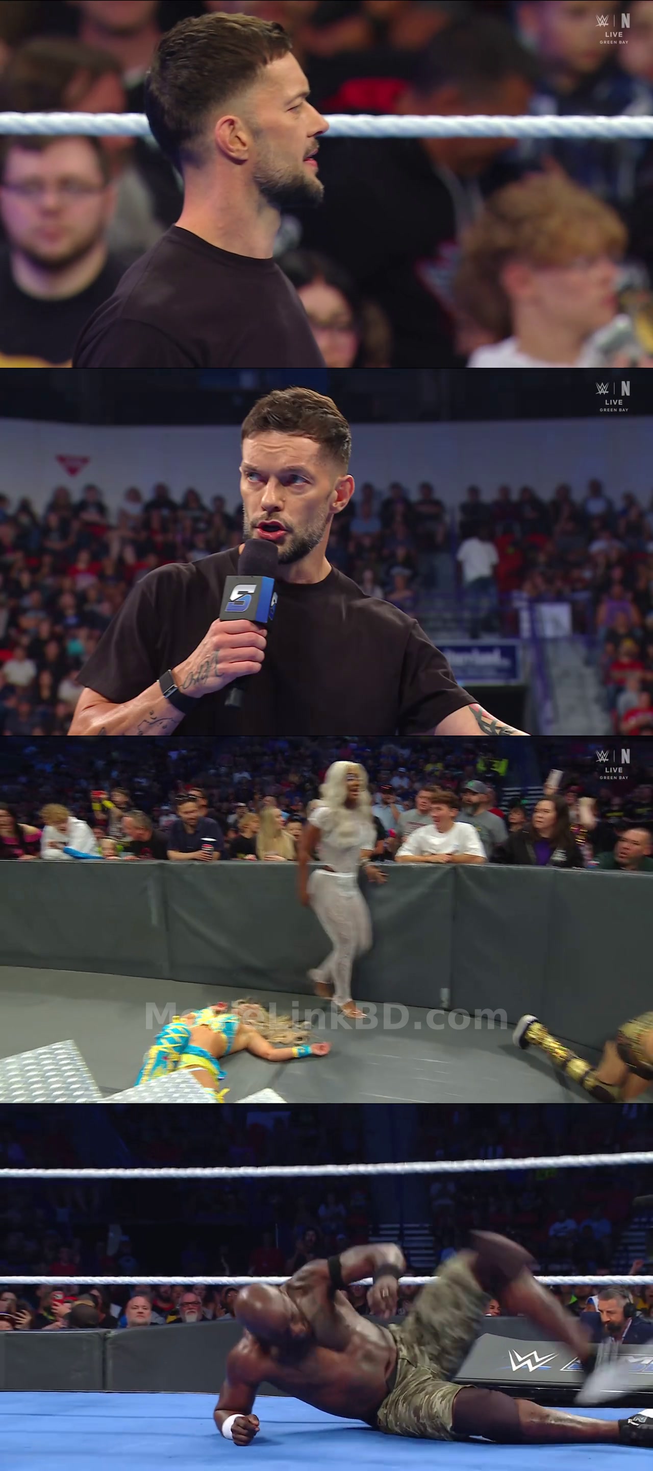 Screenshot of WWE Friday Night SmackDown (31st-July 2026) Hindi ORG &bull; Hindi + Dual Audio + English on MovieLinkBD