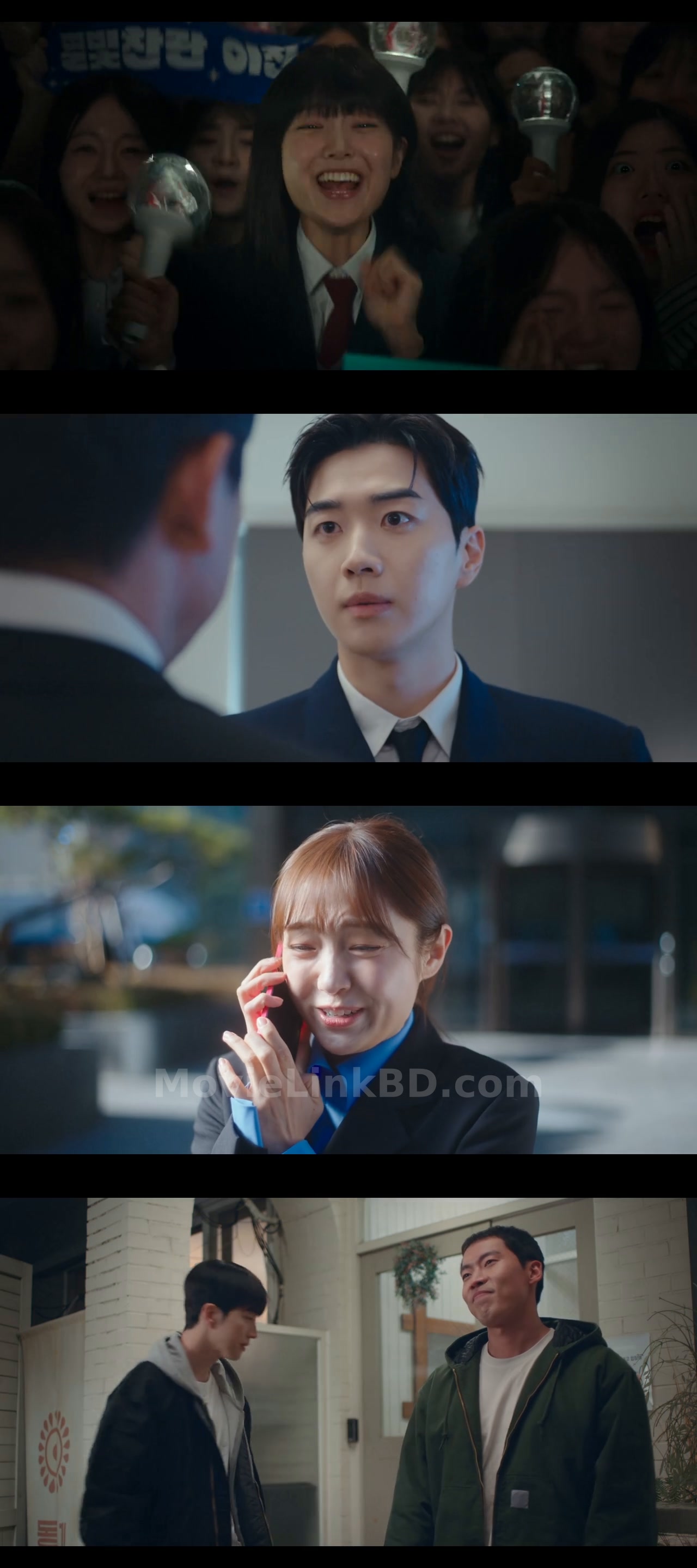 Screenshot of My Bias, My Boss  Season 1 [Ep01 Added] [ORG Hindi] (2026) &bull; Hindi + Korean + Tamil + Telugu on MovieLinkBD