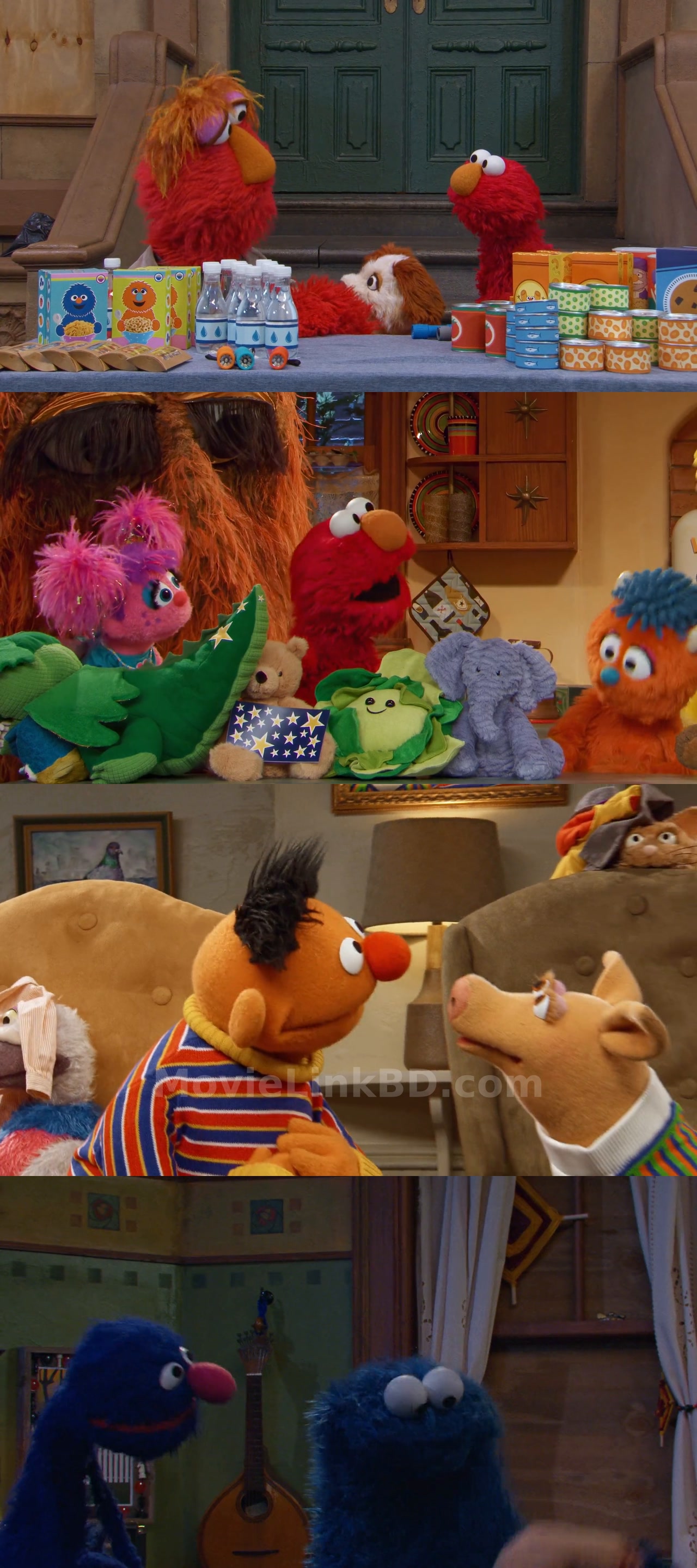 Screenshot of Storm on Sesame Street  [ORG Hindi] (2026) &bull; Hindi + English on MovieLinkBD