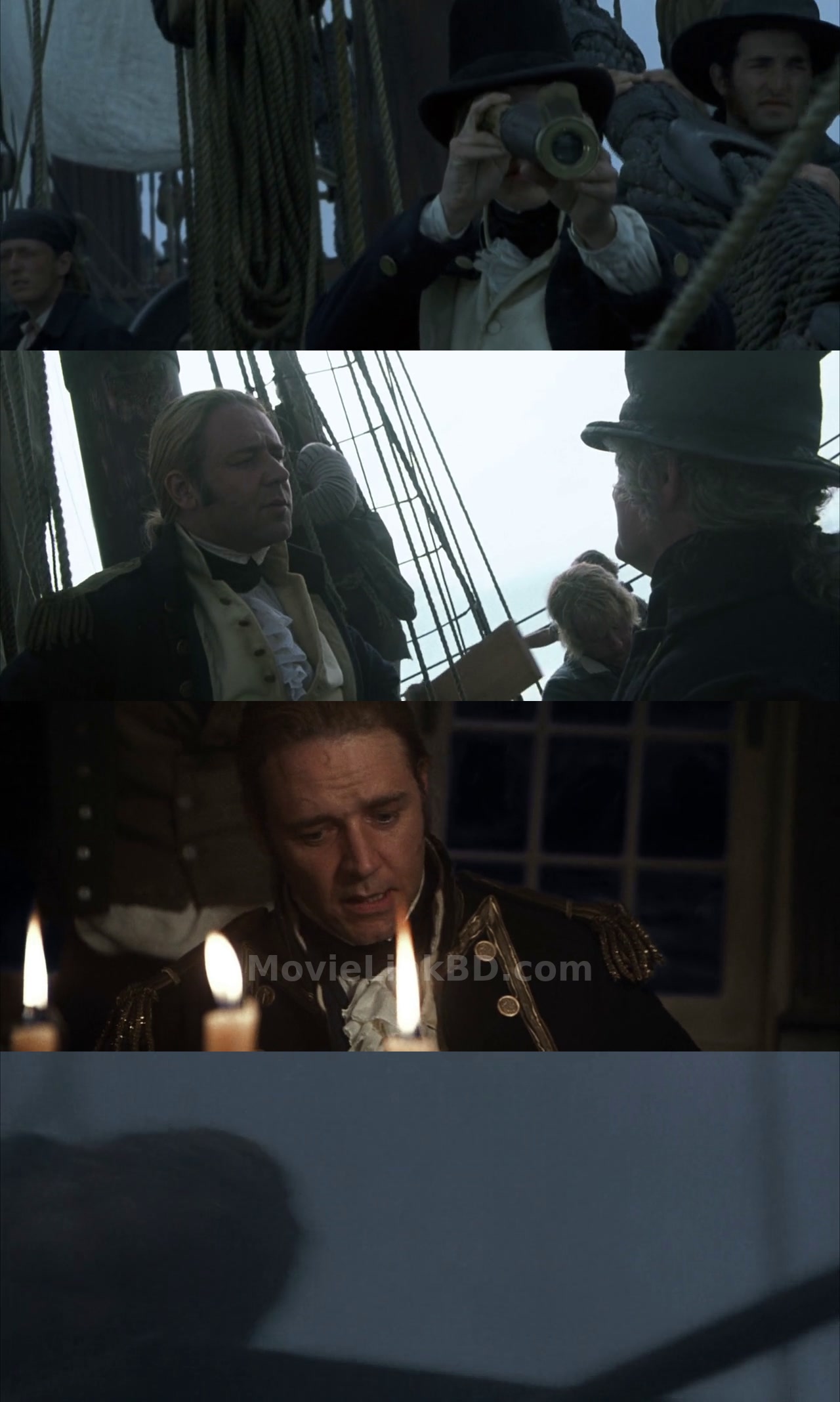 Screenshot of Master and Commander: The Far Side of the World (2003) &bull; English on MovieLinkBD