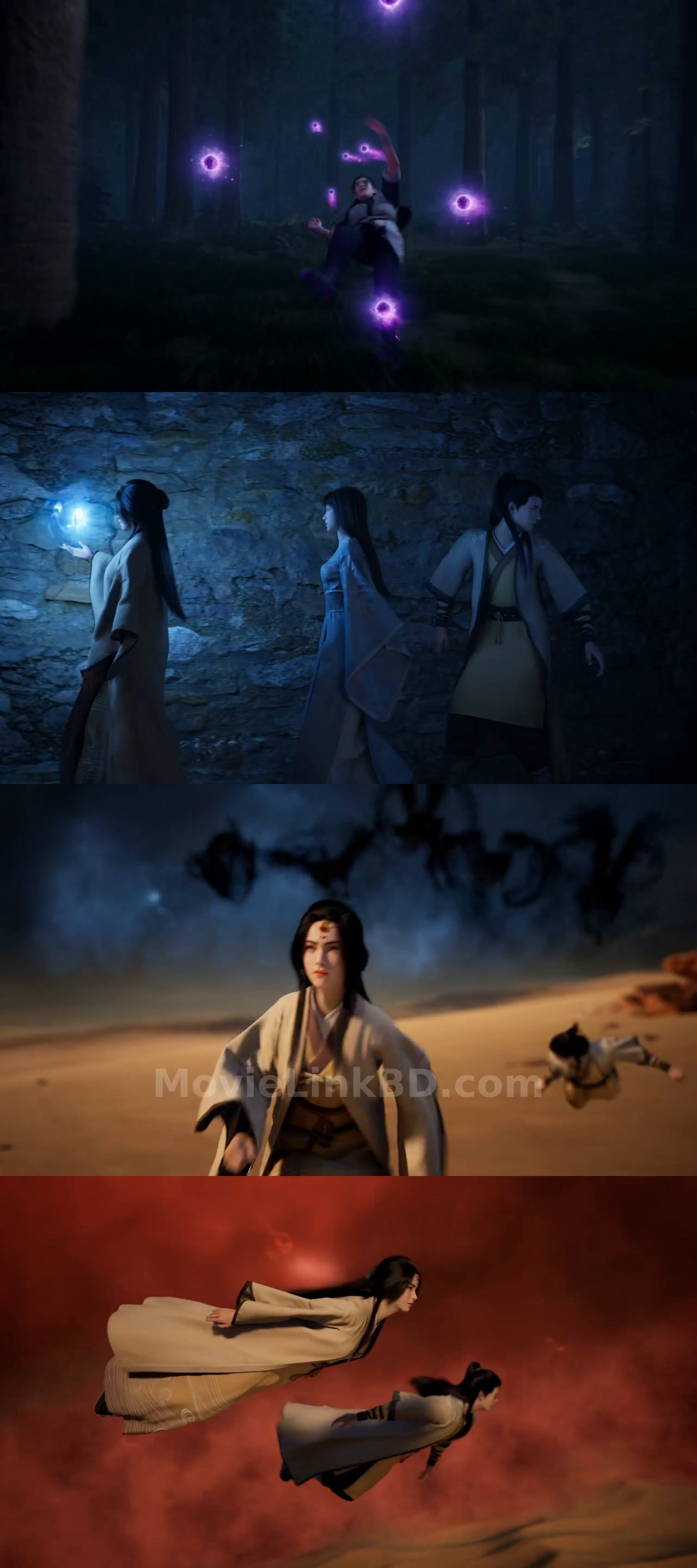 Screenshot of A Mortal's Journey  S01 Complete (2020) &mdash; S01 &bull; Chinese + Hindi on MovieLinkBD