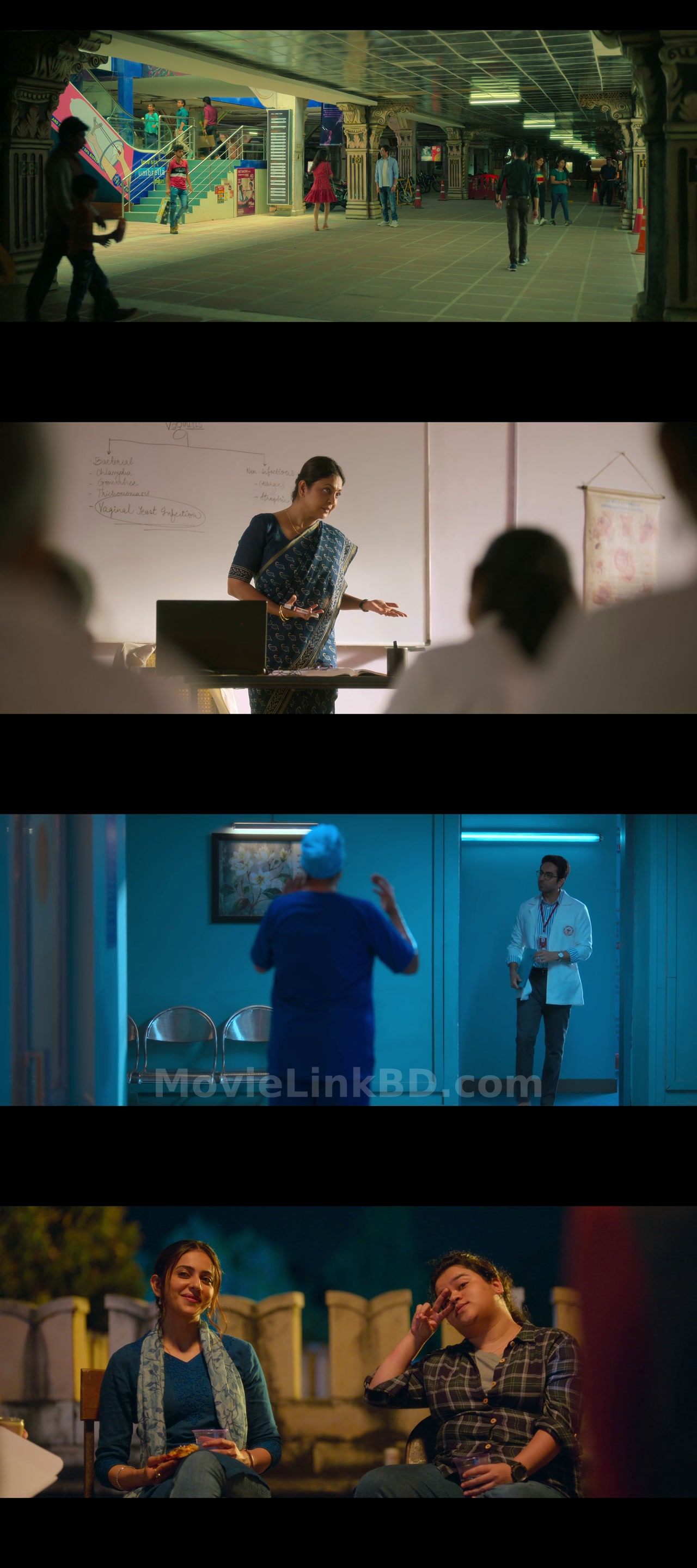 Screenshot of Doctor G (2022) &bull; Hindi on MovieLinkBD