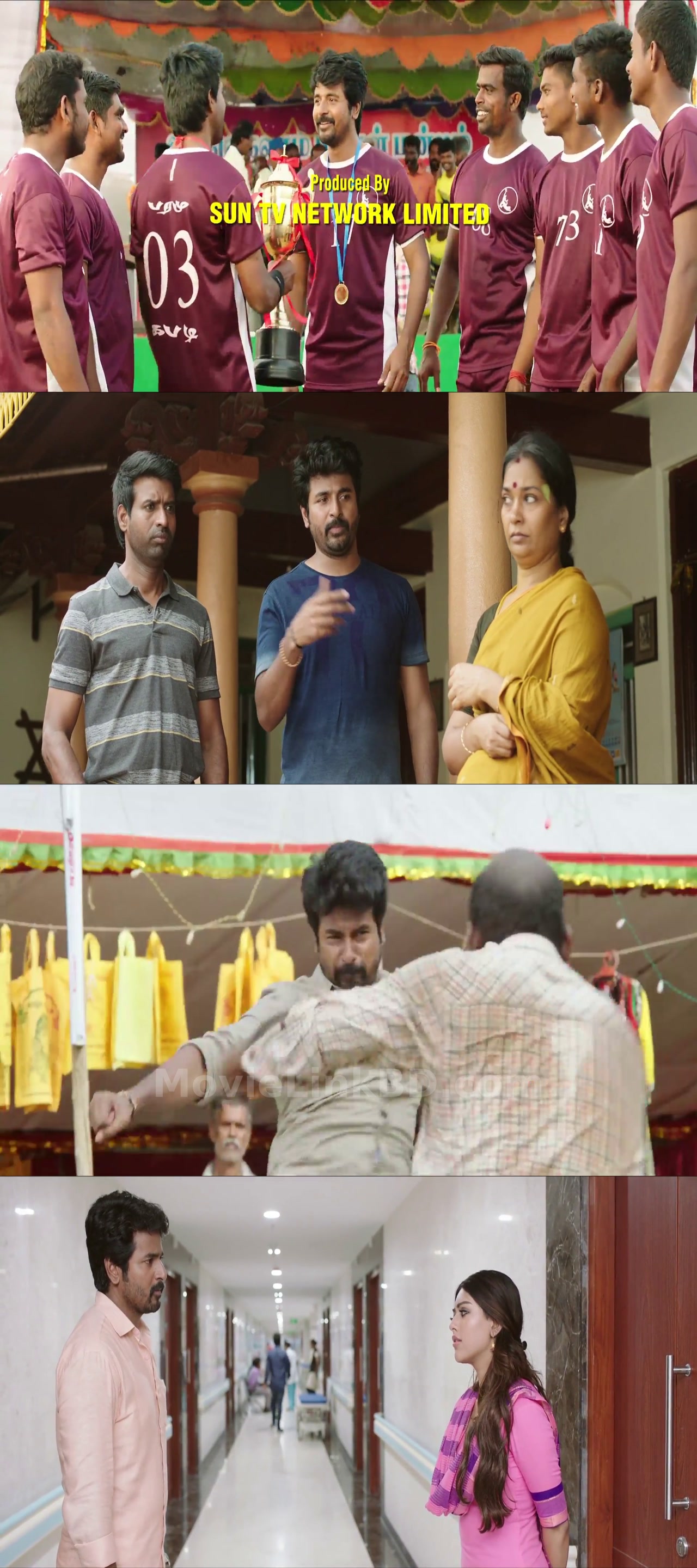 Screenshot of Namma Veettu Pillai  Hindi ORG (2019) &bull; Tamil + Hindi on MovieLinkBD