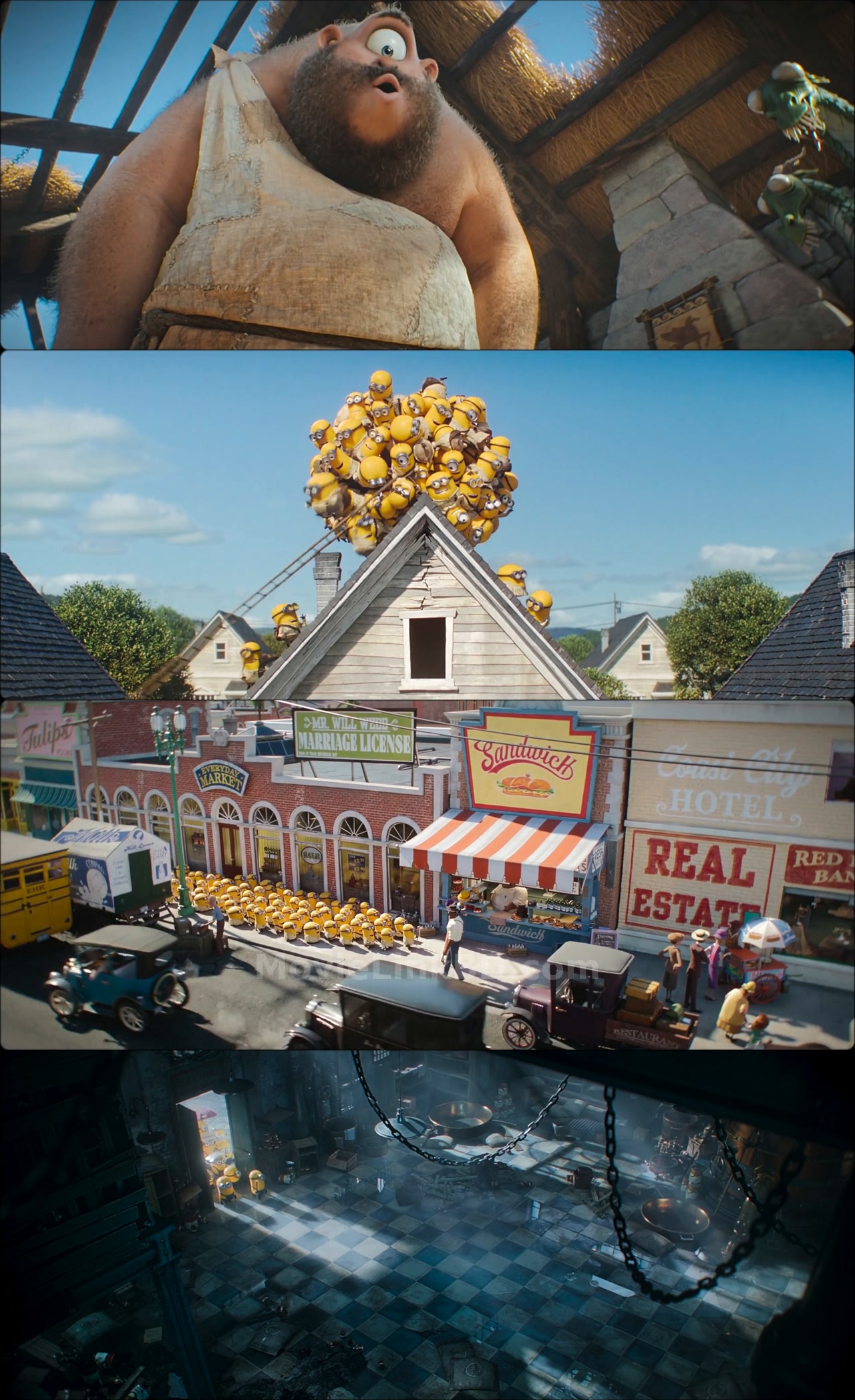 Screenshot of Minions &amp; Monsters  Hindi ORG (2026) &bull; Hindi + English on MovieLinkBD