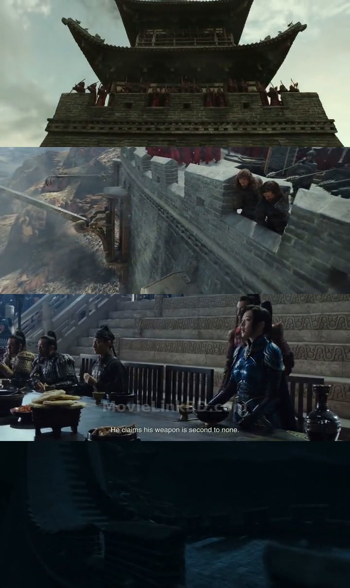 The Great Wall (2016) &bull; Hindi, English, Dual Audio on MovieLinkBD Movie