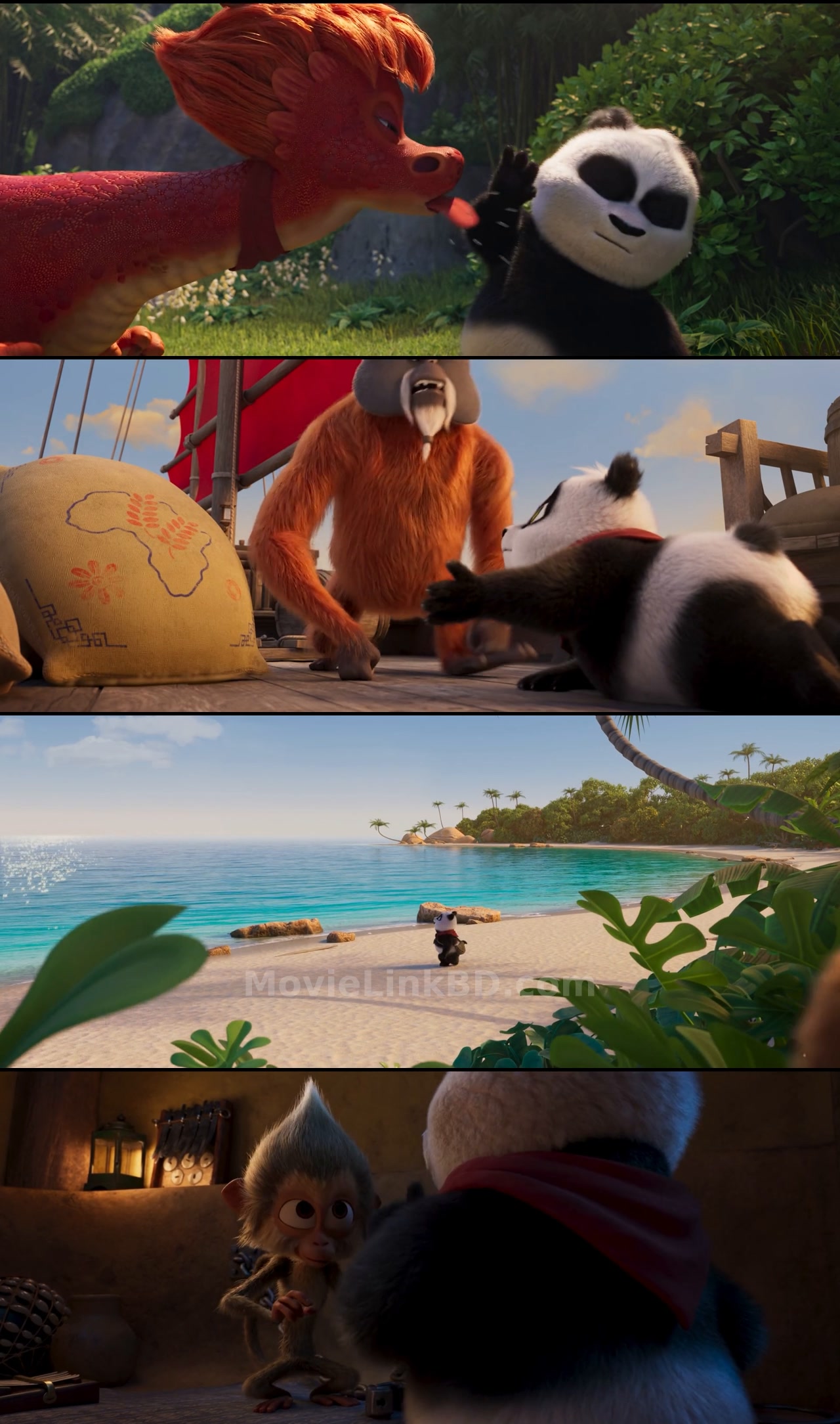 Panda Bear in Africa  [ORG Hindi] (2024) &bull; Hindi, English Dual Audio on MovieLinkBD Movie