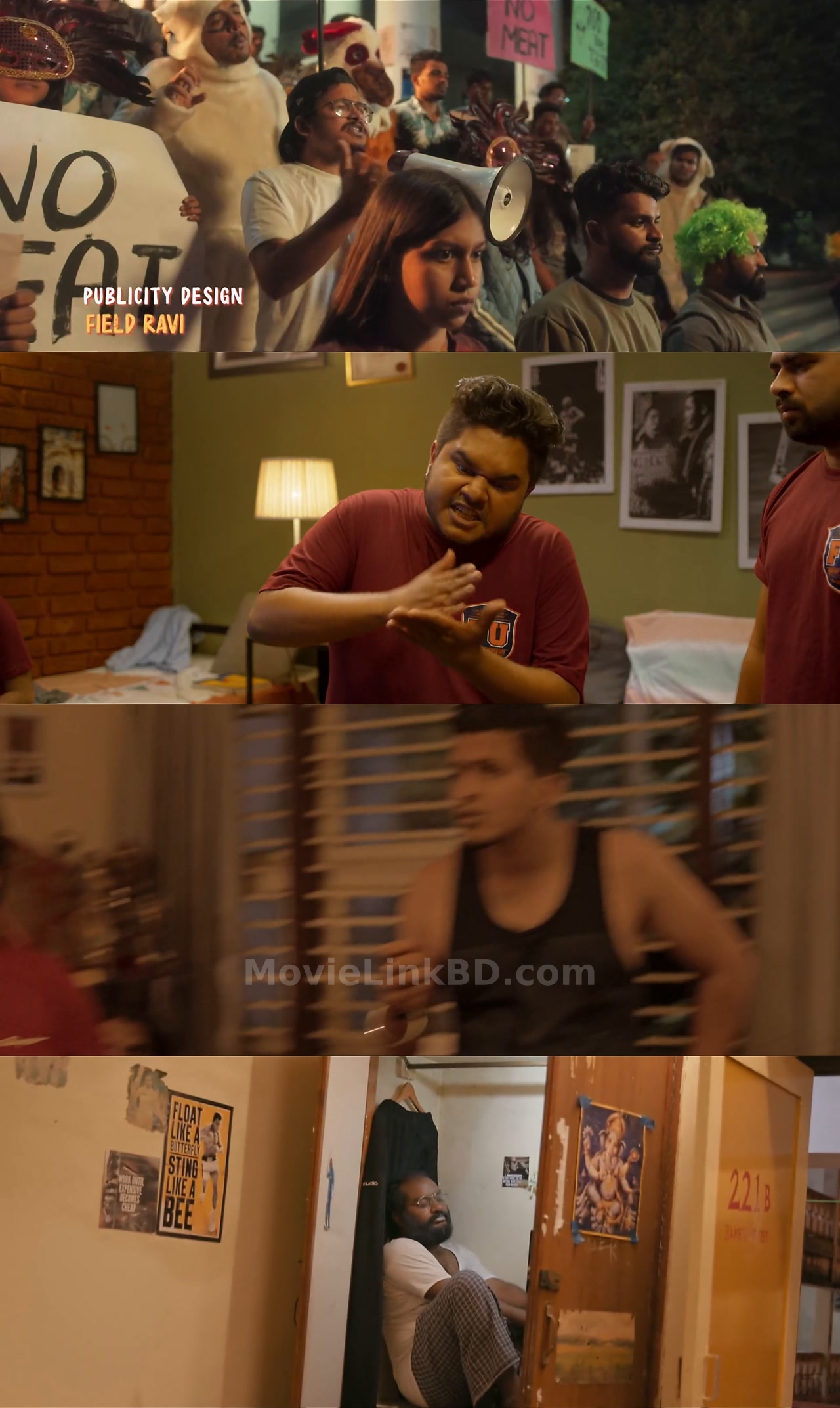 Hostel Hudugaru Bekagiddare  [ORG Hindi] (2023) &bull; Hindi, Kannada Dual Audio on MovieLinkBD Movie