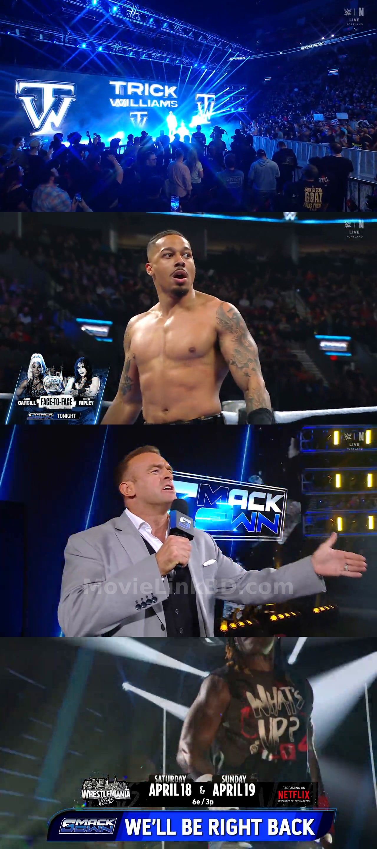 WWE Friday Night Smackdown 6th March 2026 &bull; Hindi + English + Dual Audio on MovieLinkBD Movie