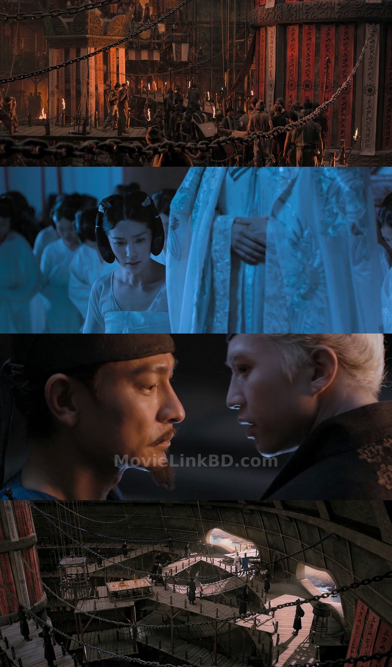 Detective Dee and the Mystery of the Phantom Flame (2010) &bull; English + Hindi + Dual Audio on MovieLinkBD Movie