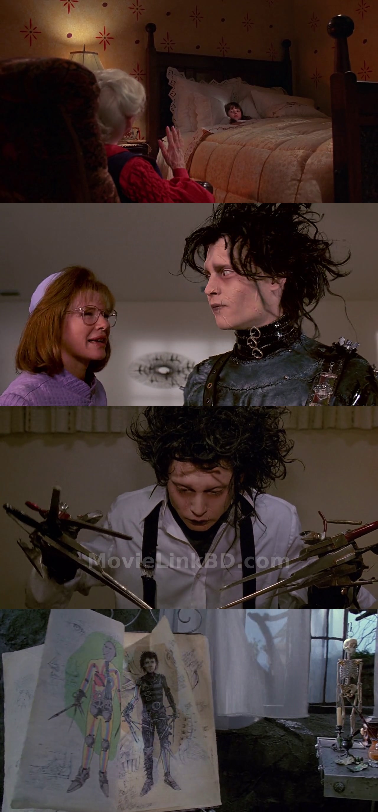 Edward Scissorhands (1990) &bull; English on MovieLinkBD Movie