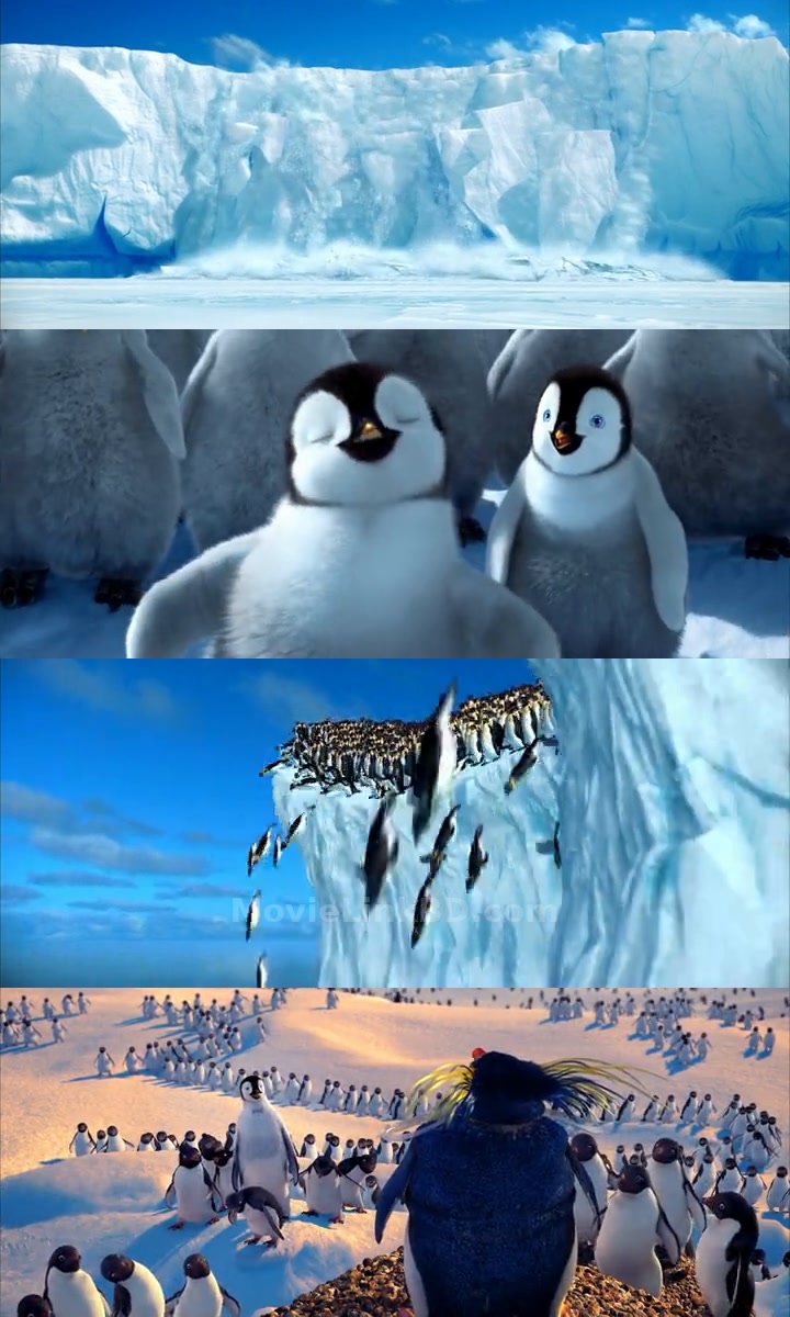 Happy Feet (2006) &bull; English + Hindi + Dual Audio on MovieLinkBD Movie