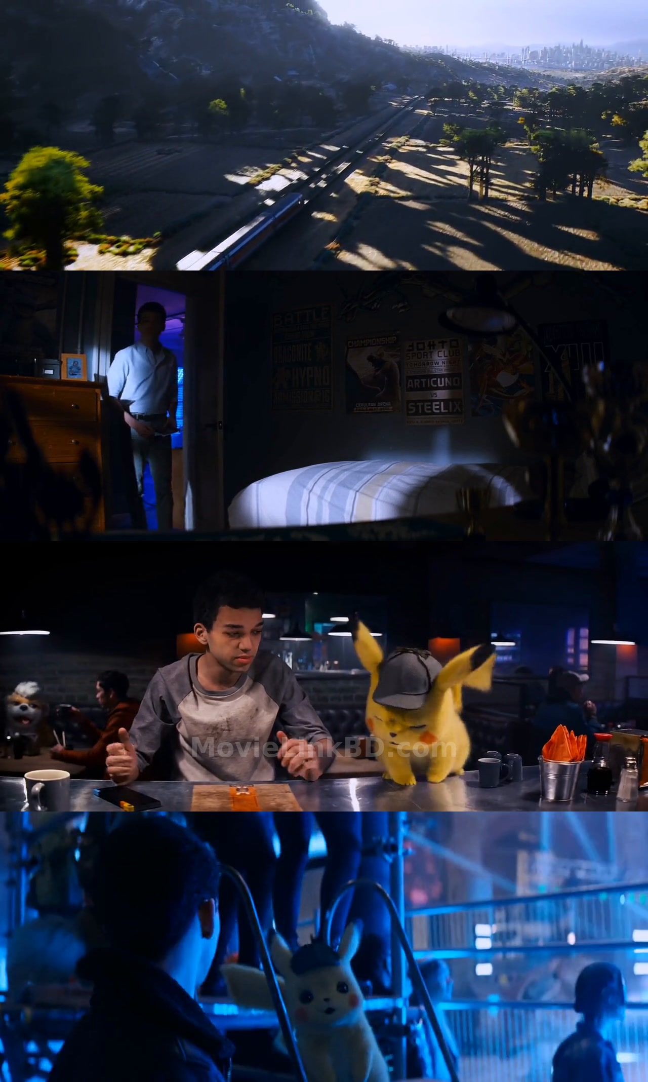 Pokemon Detective Pikachu (2019) &bull; English + Hindi + Dual Audio on MovieLinkBD Movie