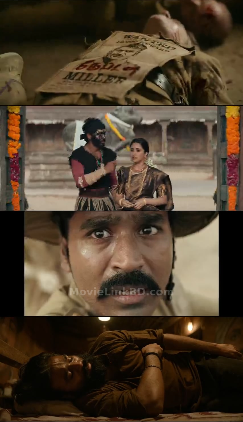 Captain Miller [Full HD] Hindi Original (2024) &bull; Hindi on MovieLinkBD Movie