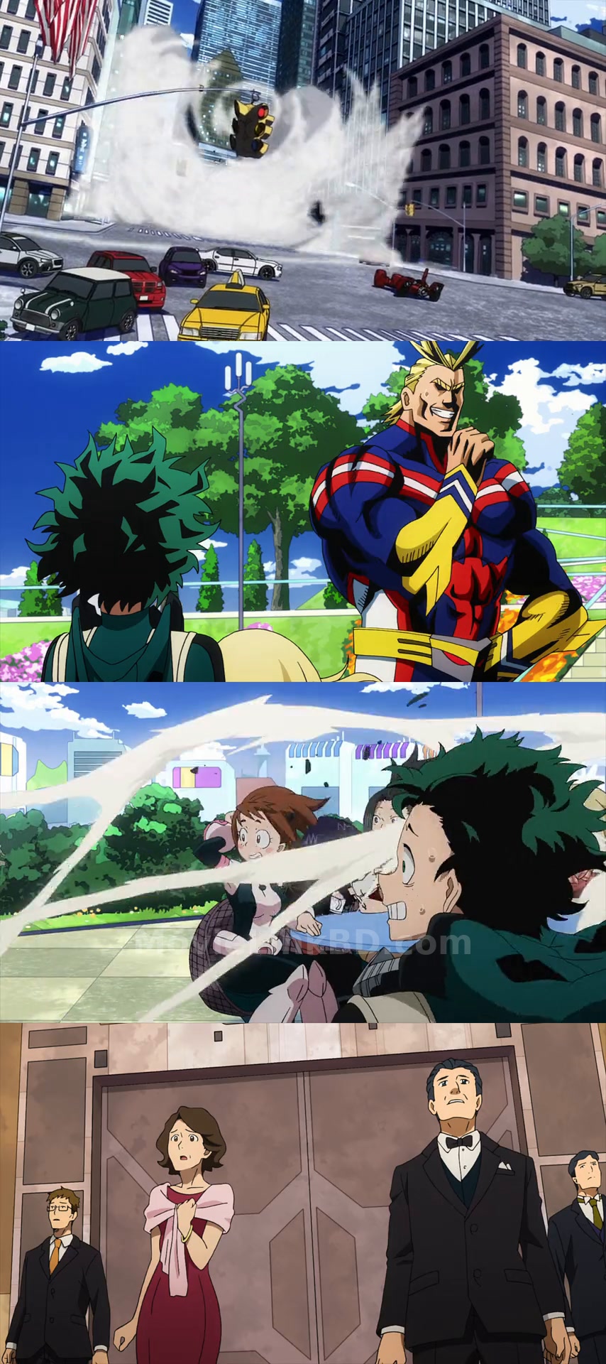 My Hero Academia: Two Heroes (2018) &bull; Hindi Multi Audio on MovieLinkBD Movie
