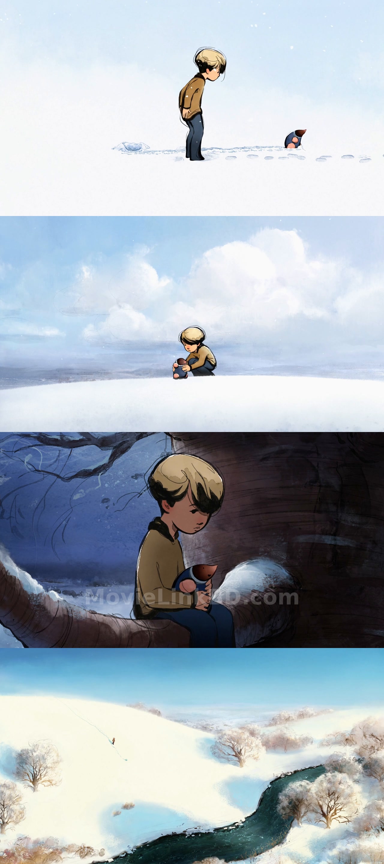 Screenshot of The Boy, the Mole, the Fox and the Horse (2022) &bull; Hindi + English on MovieLinkBD