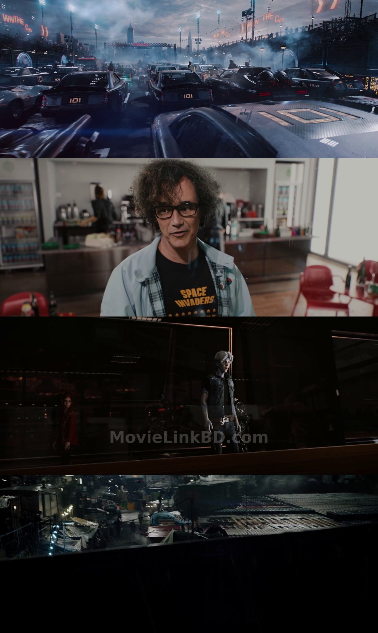 Screenshot of Ready Player One (2018) &bull; Hindi + English on MovieLinkBD