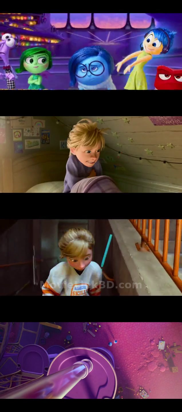 Inside Out 2  [ORG Hindi] (2024) &bull; Hindi, English Dual Audio on MovieLinkBD Movie