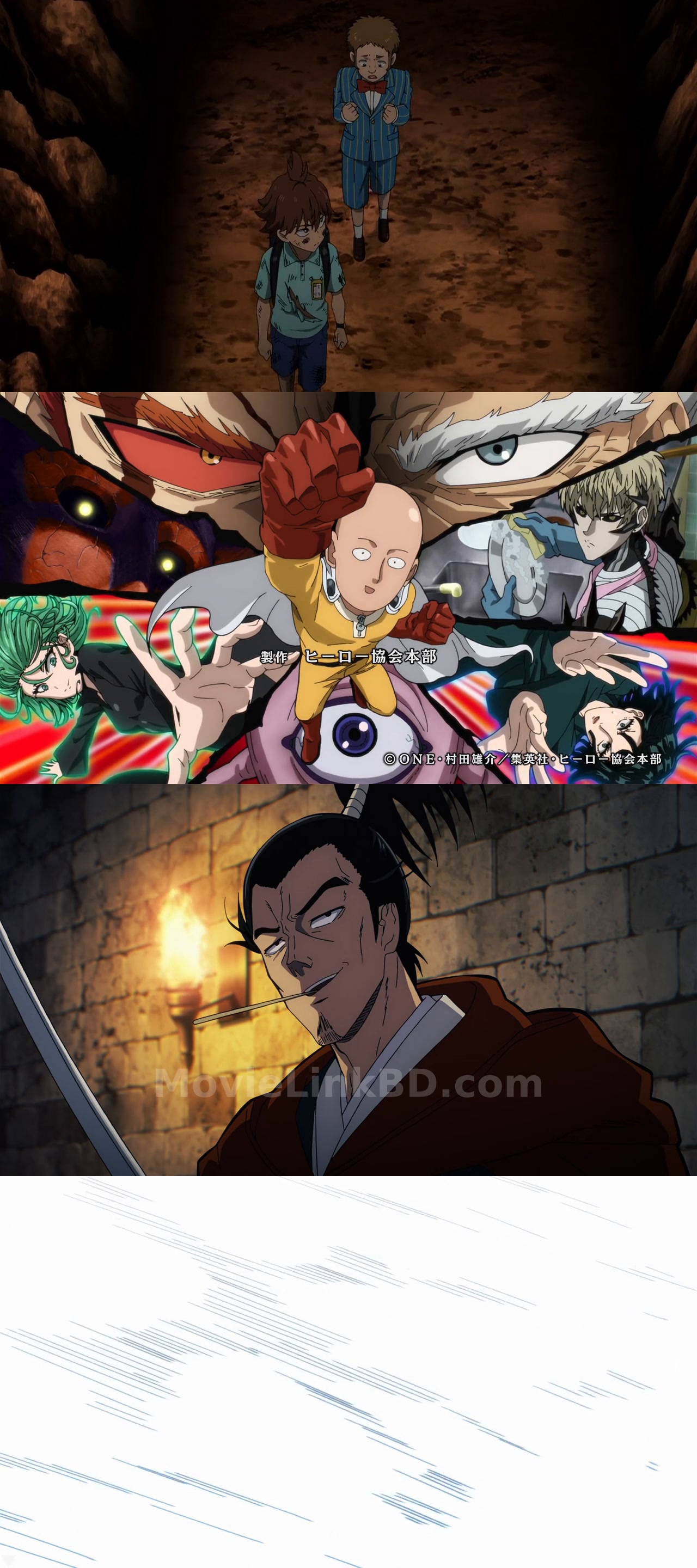 One Punch Man  [S03 Ep 1-12 Complete Added ] (2025) &mdash; S03 &bull; Hindi + Japanese + English on MovieLinkBD Episode 11