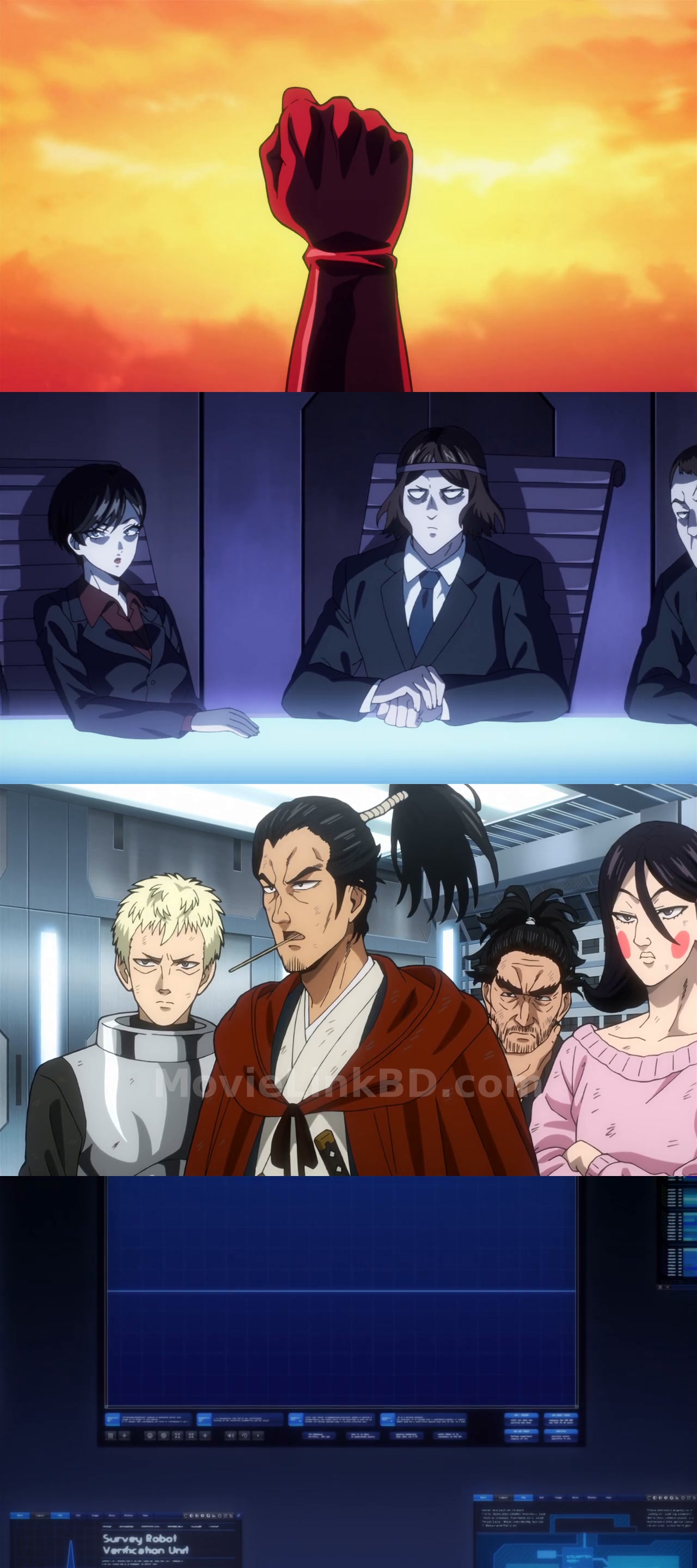One Punch Man  [S03 Ep 1-12 Complete Added ] (2025) &mdash; S03 &bull; Hindi + Japanese + English on MovieLinkBD Episode 1