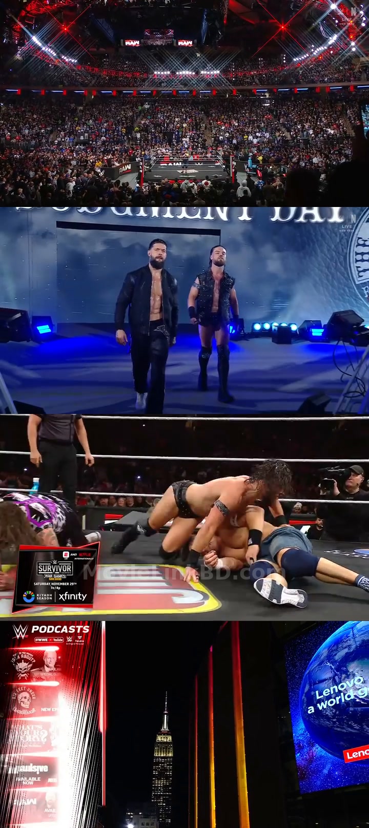 WWE Monday Night Raw (17th-November 2025) &bull; Hindi, English on MovieLinkBD Movie