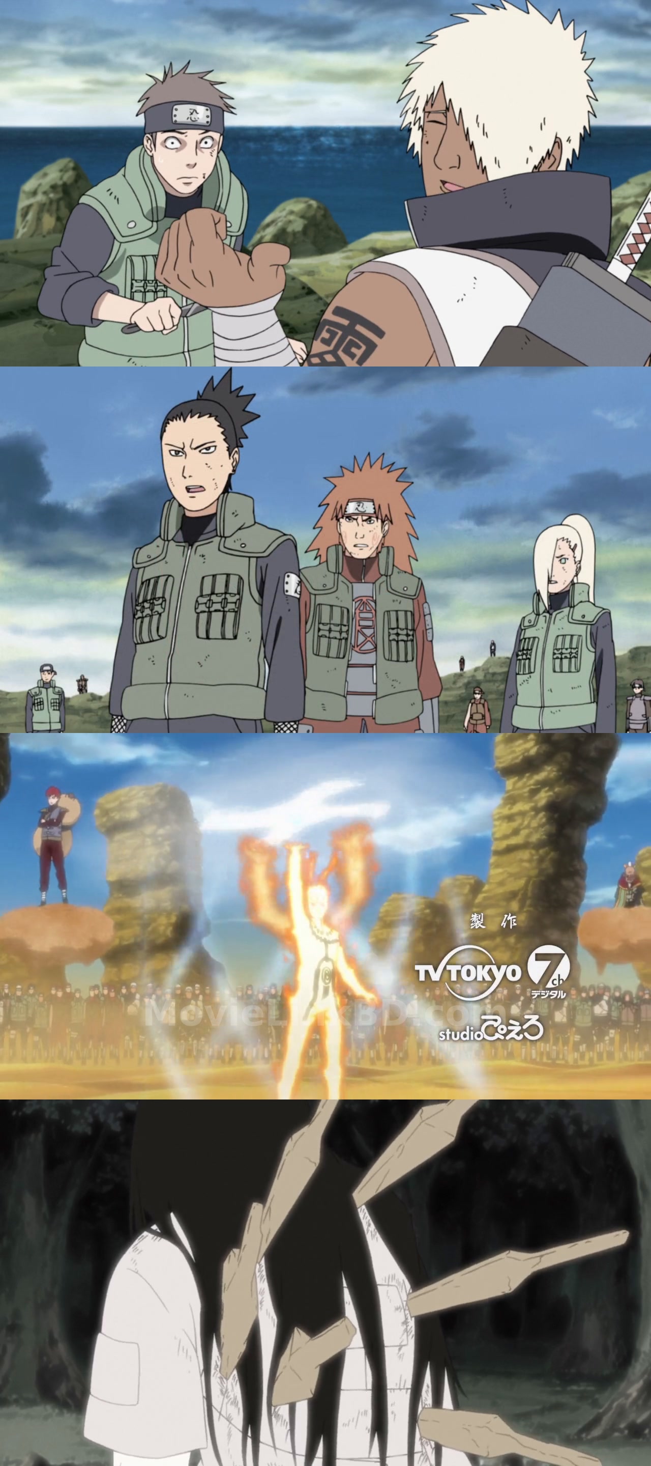 Naruto: Shippuden  S14 [Ep296-320] Completed (2007) &mdash; S14 &bull; Japanese + Hindi, English on MovieLinkBD Episode 303