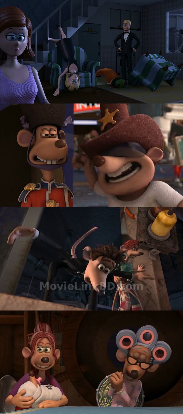 Flushed Away (2006) &bull; Hindi, English Dual Audio on MovieLinkBD Movie
